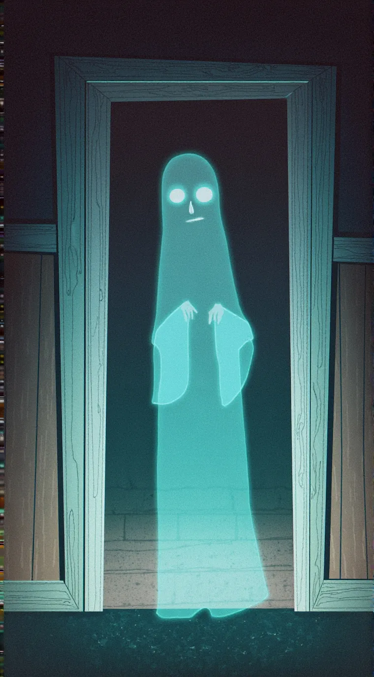 ai character: призрак background