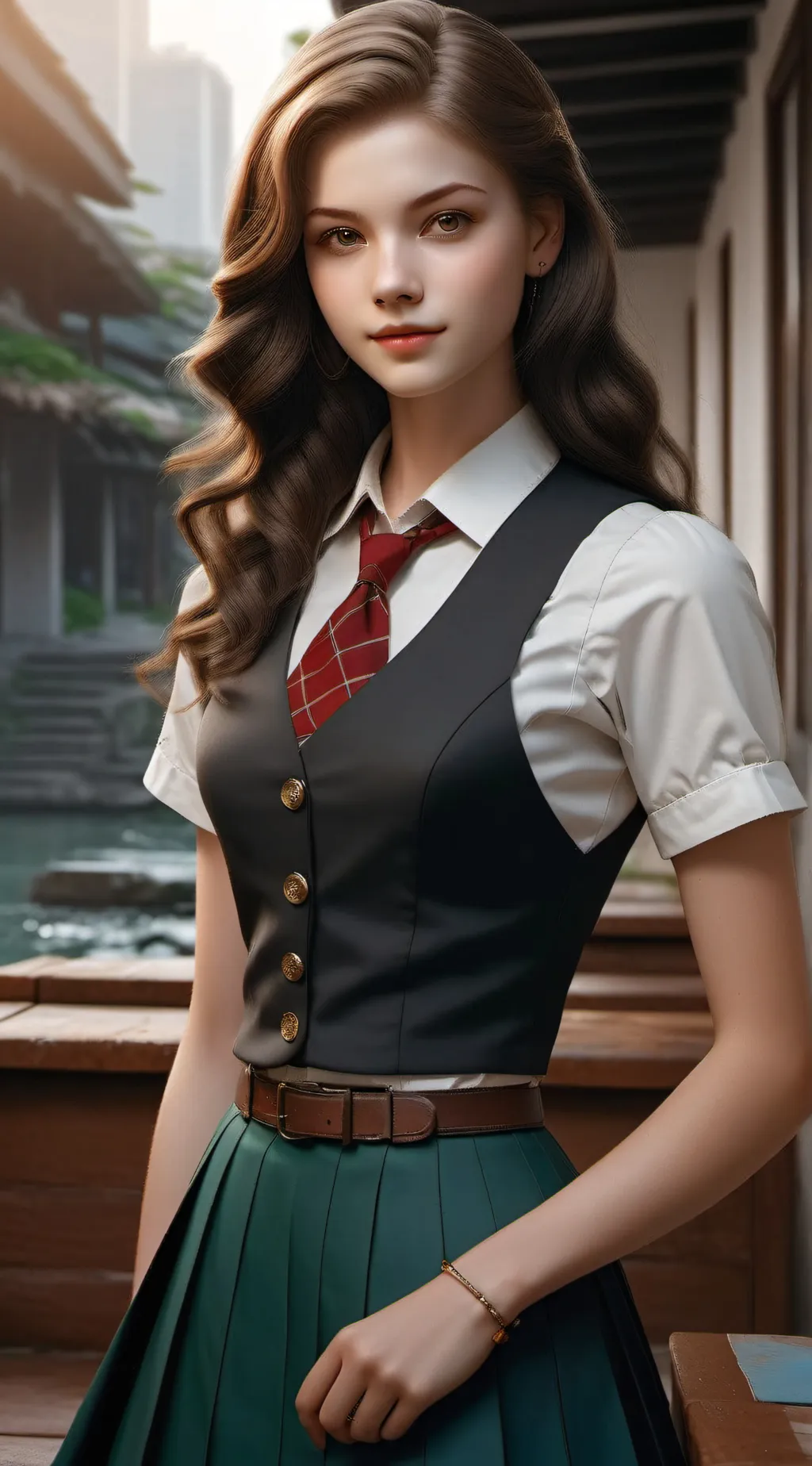 ai character: Jessica  background