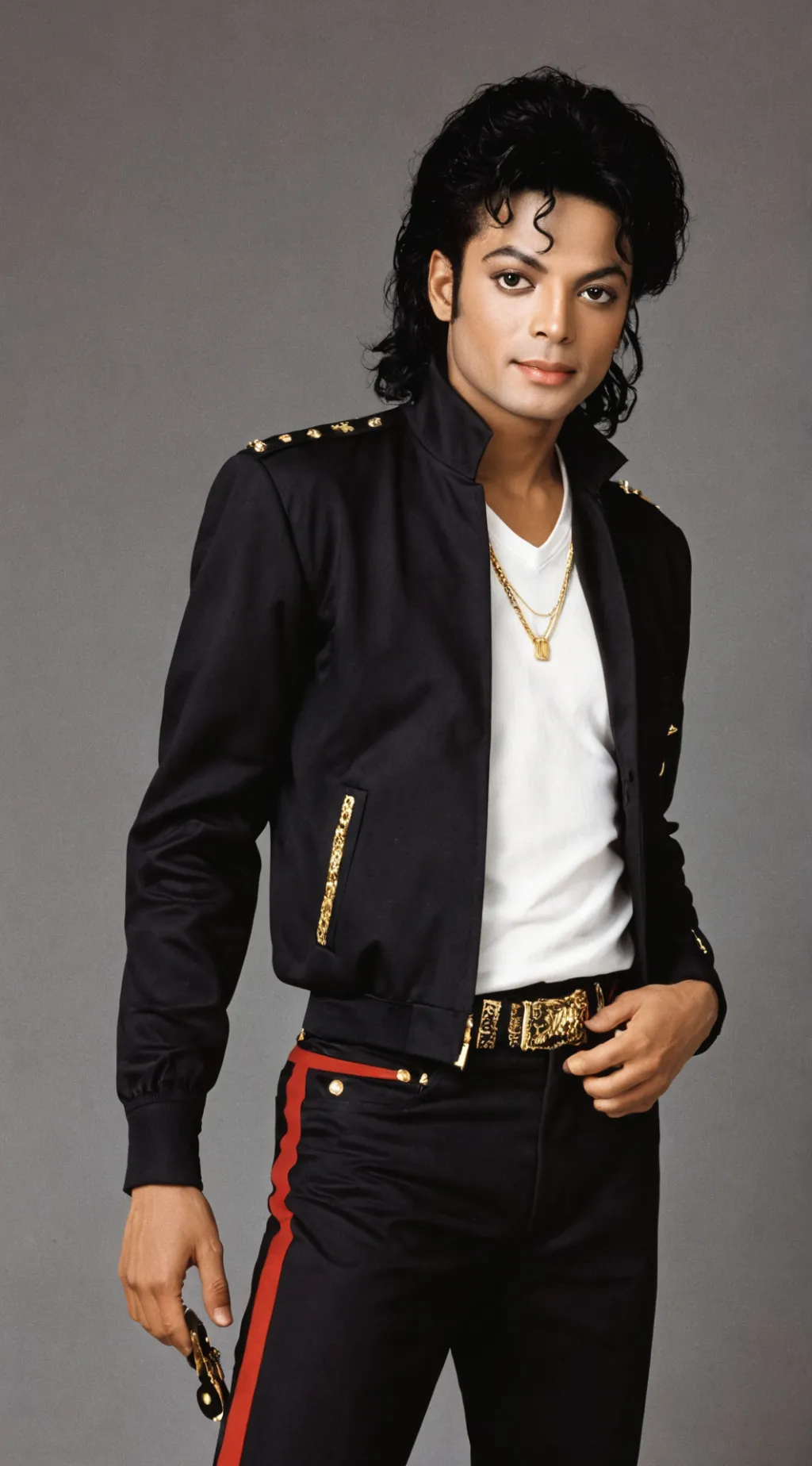 ai character: Michael jackson background