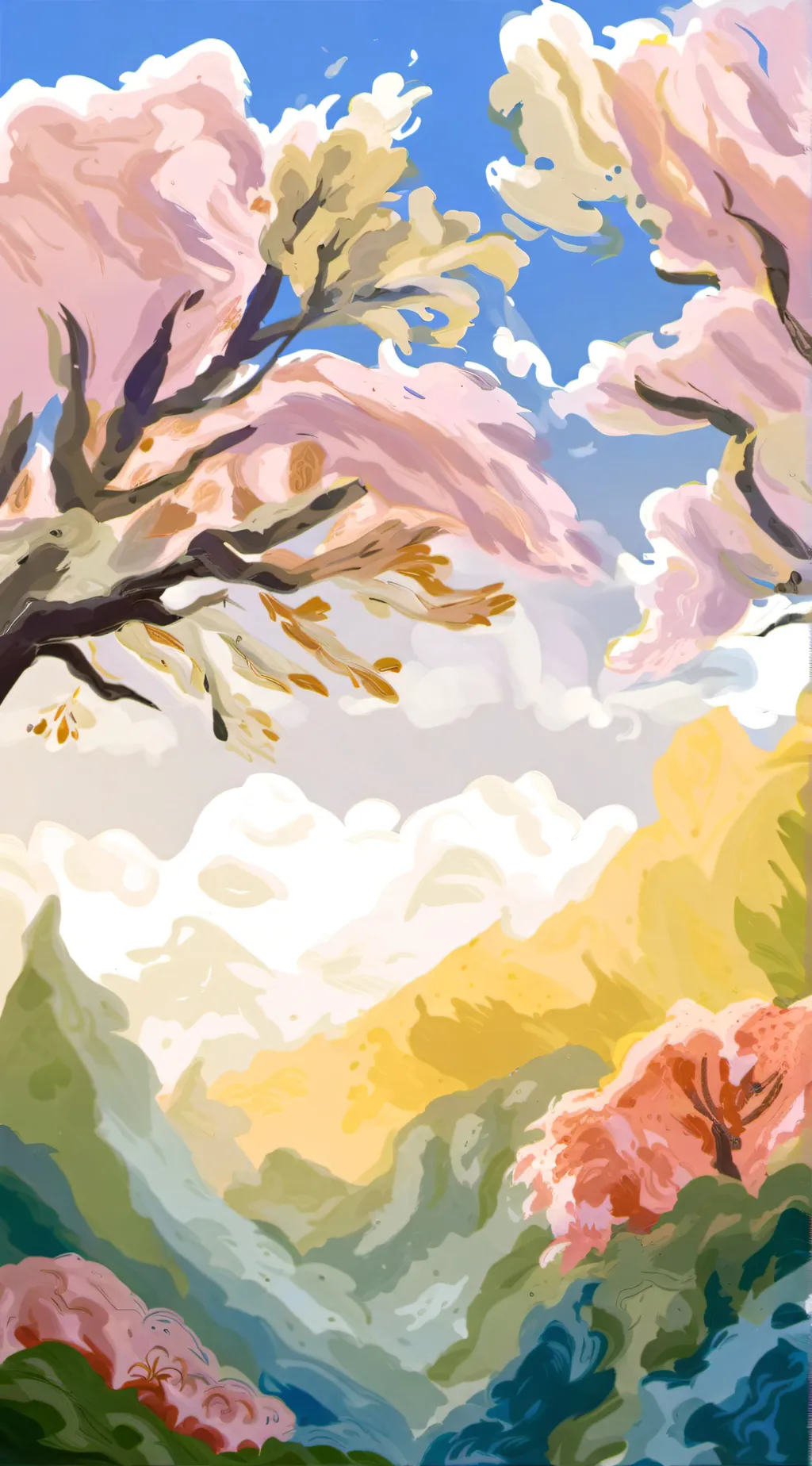 ai character: A place for quiet. background