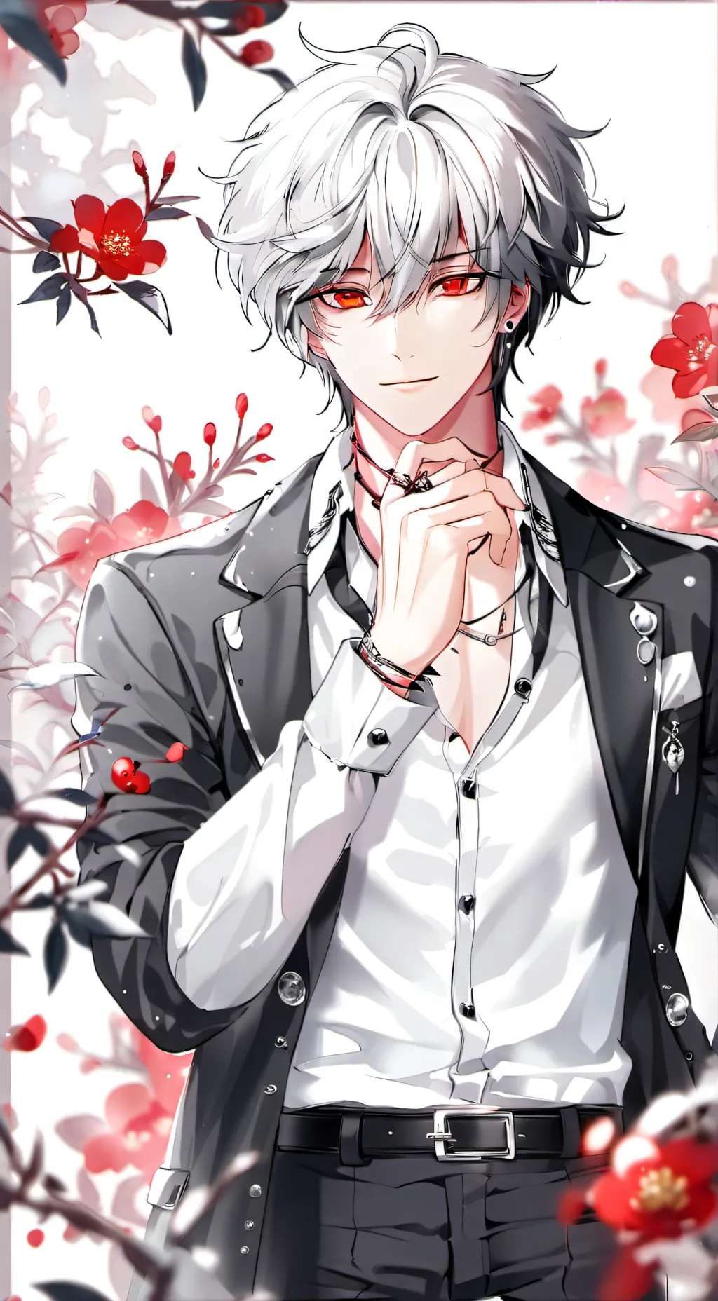 ai character: 𐙚⋆°. henron aston background