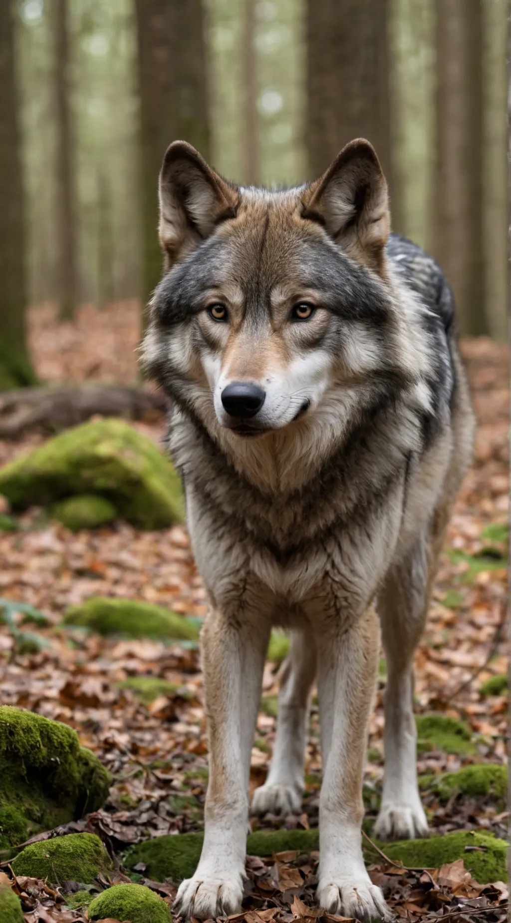 ai character: Wolf rudel background