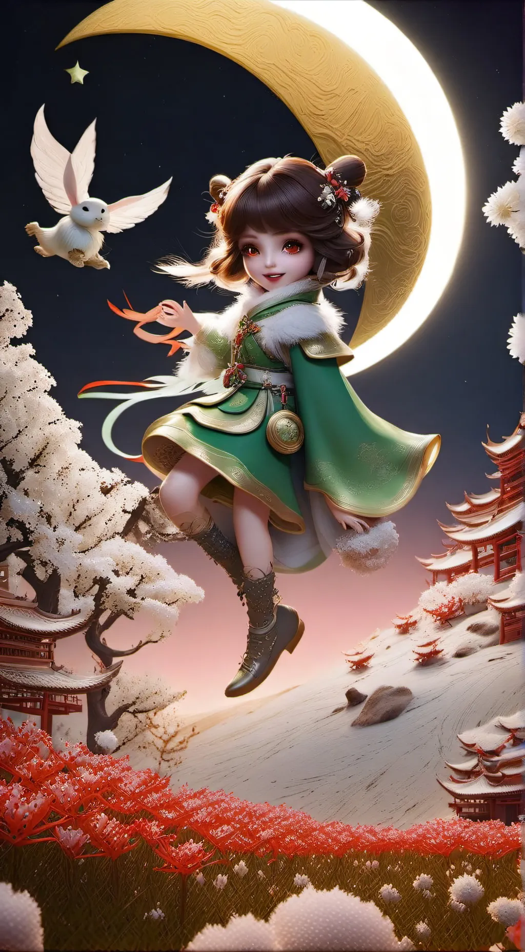 ai character: Chang'e background