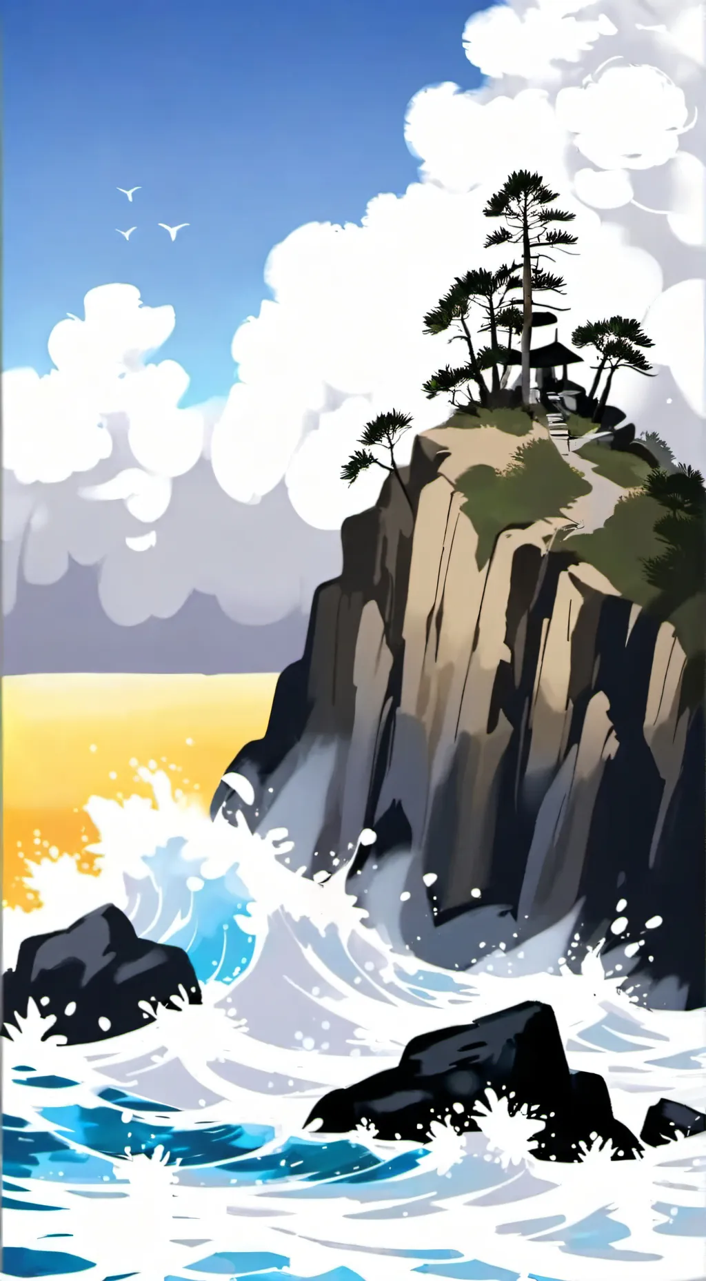 ai character: test de iq background