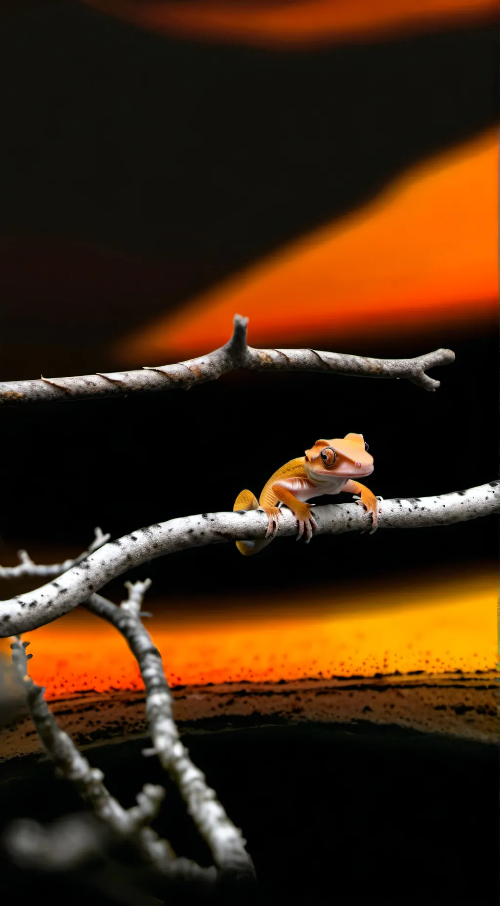 ai character: Cray background