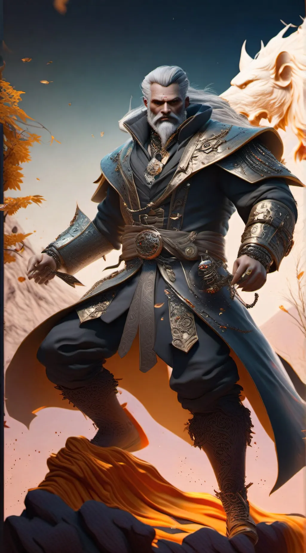 ai character: HB sleepover  background