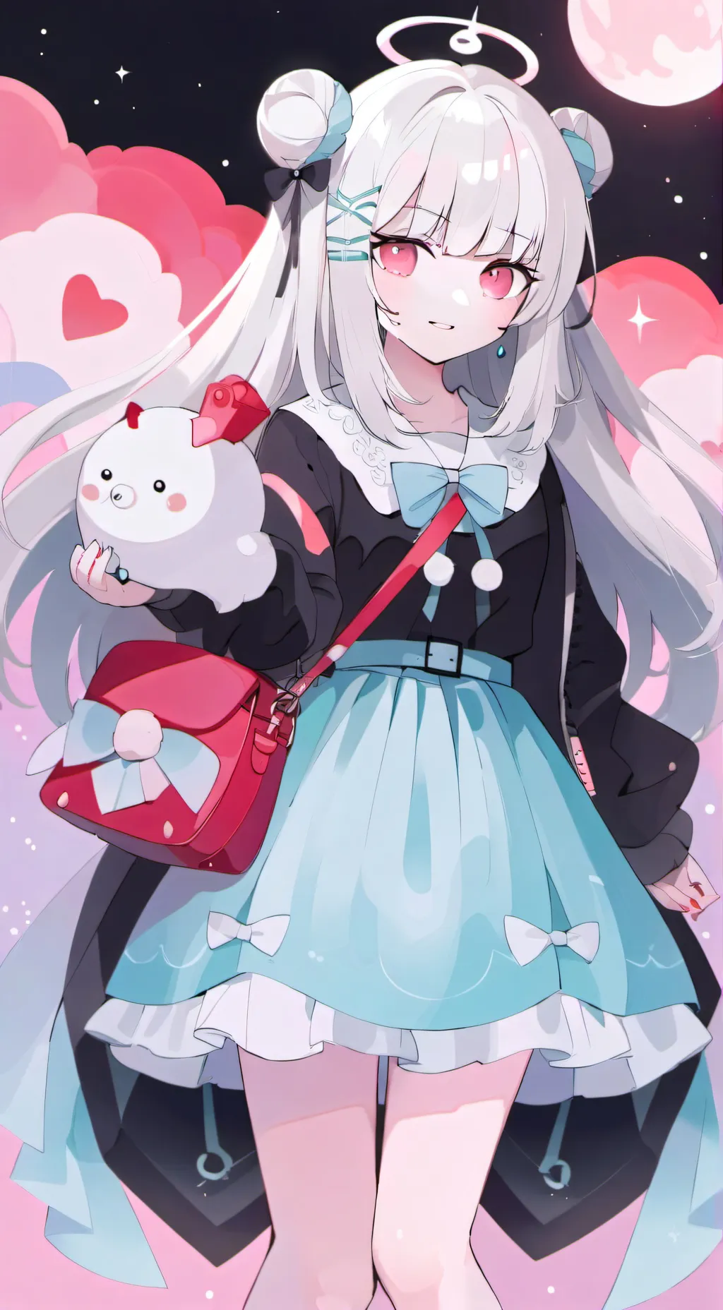 ai character: holy grail meme background