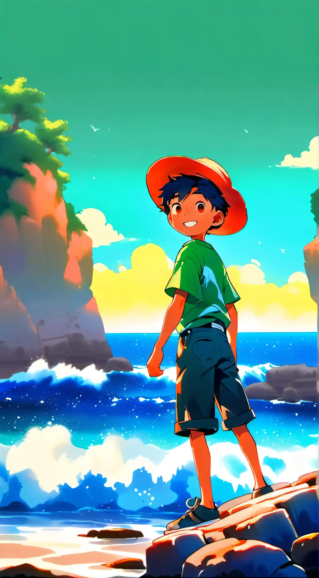 ai character: Liam avatar roblo background