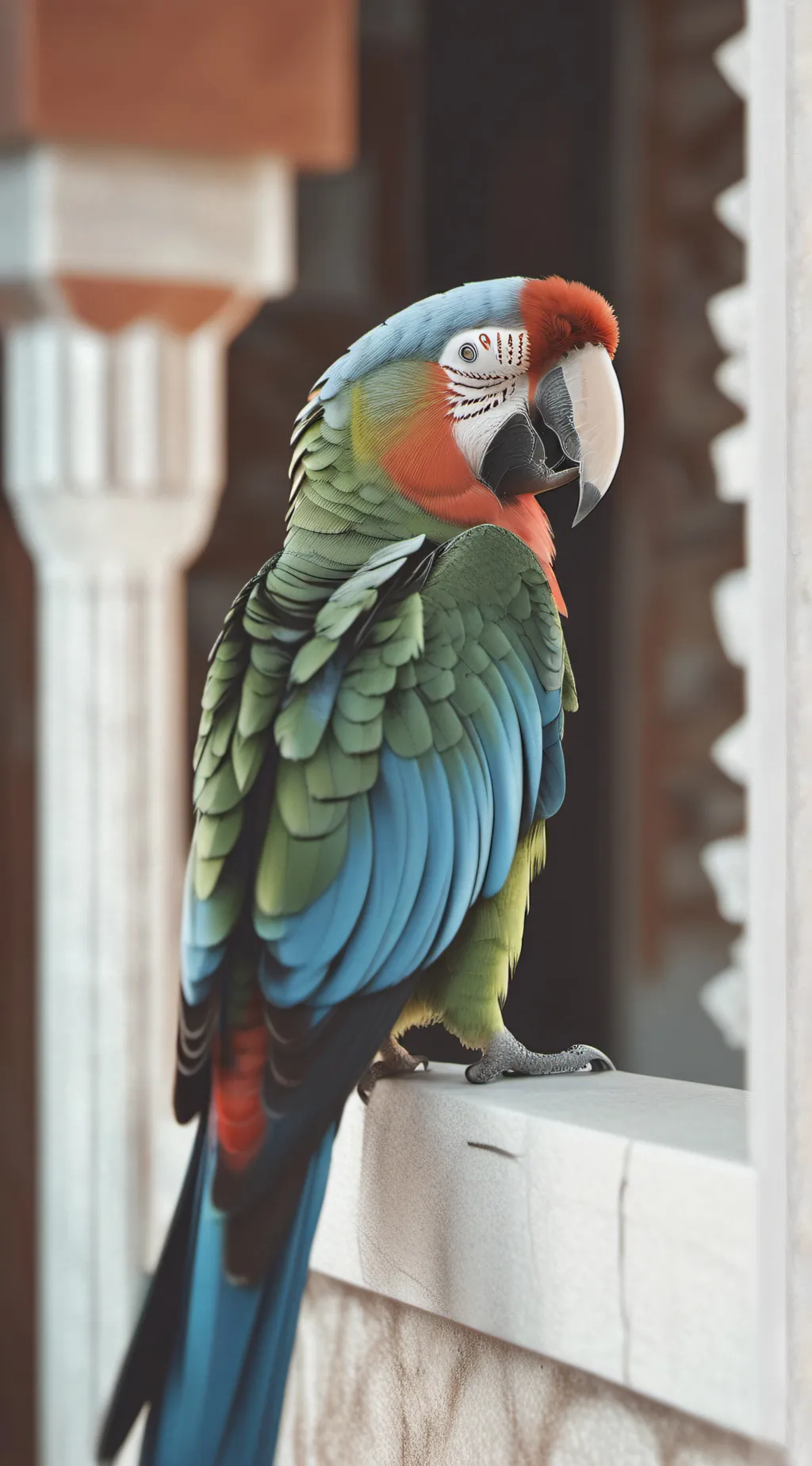 ai character: Marcus background