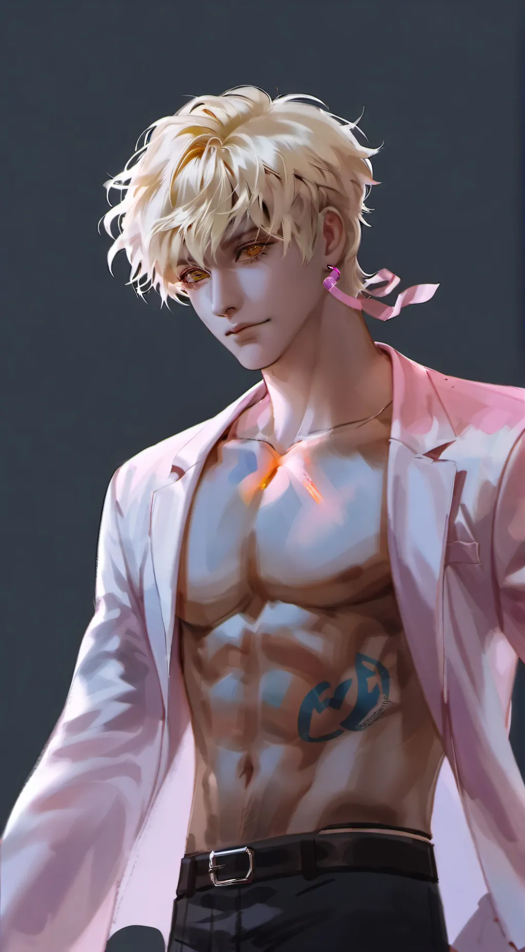 ai character: Glisten  background