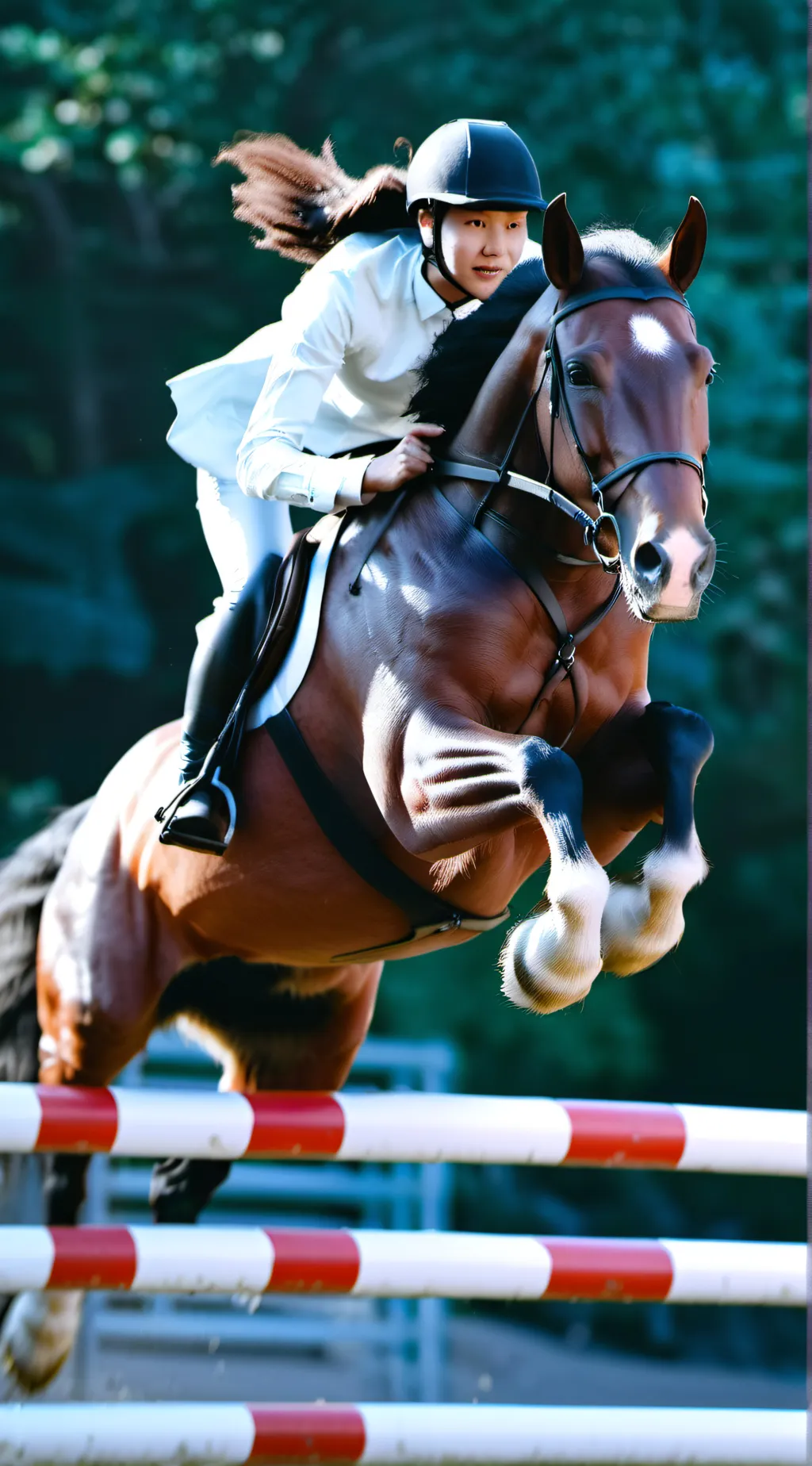 ai character: Autumn  background