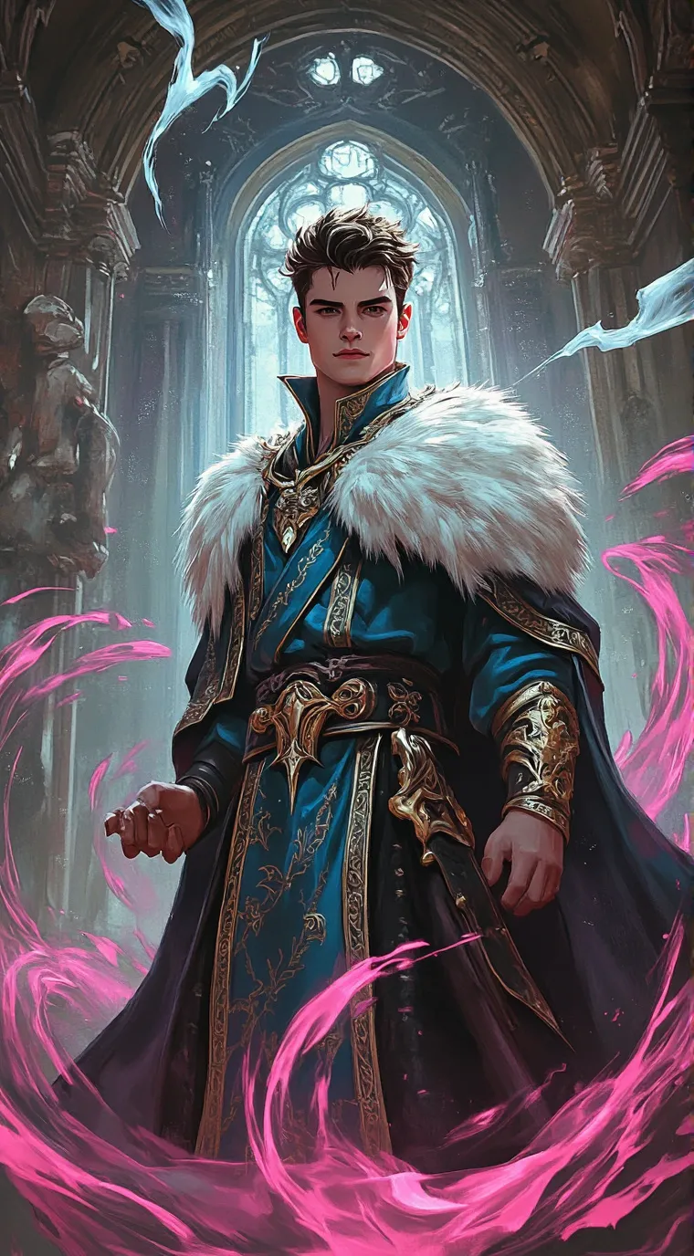 ai character: Evil king. background