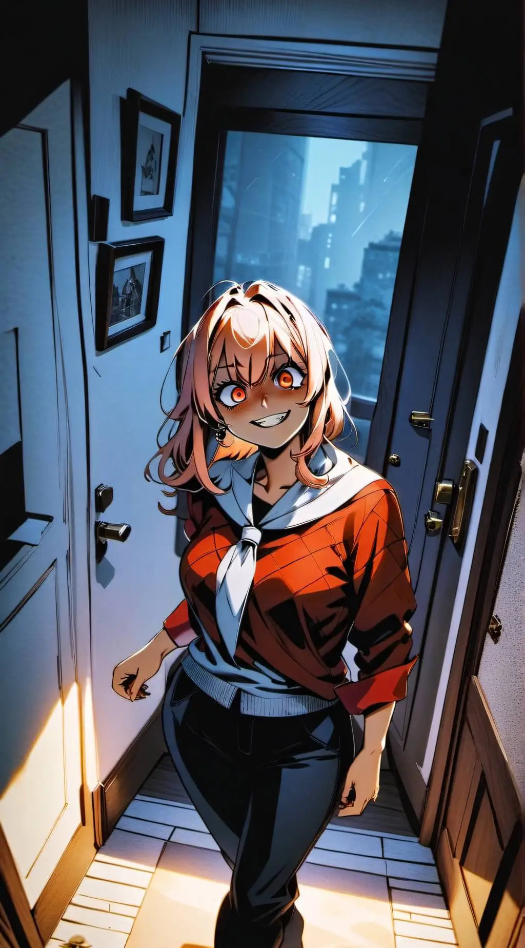 ai character: Serena Livingston  background