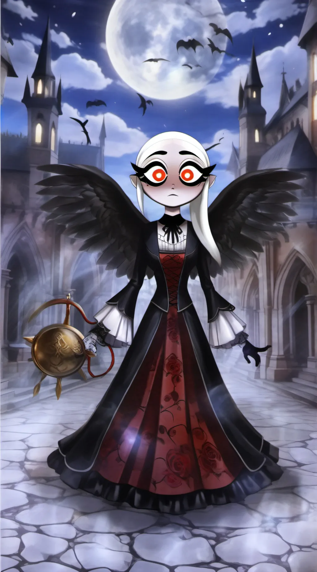 ai character: Wenda swap au background