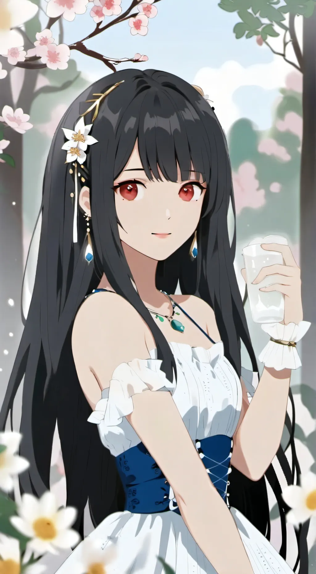 ai character: Evelyn  background