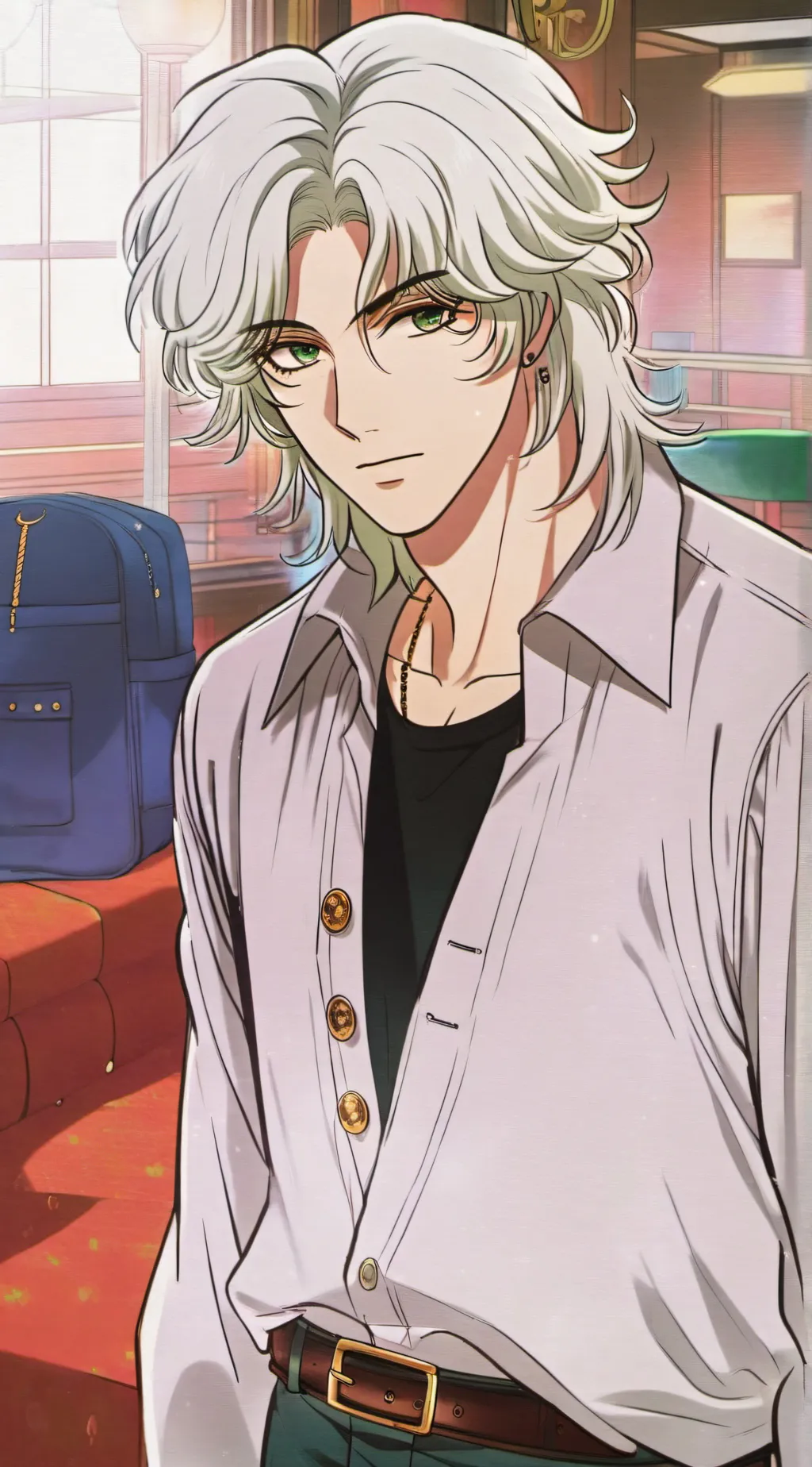 ai character: Andrew background