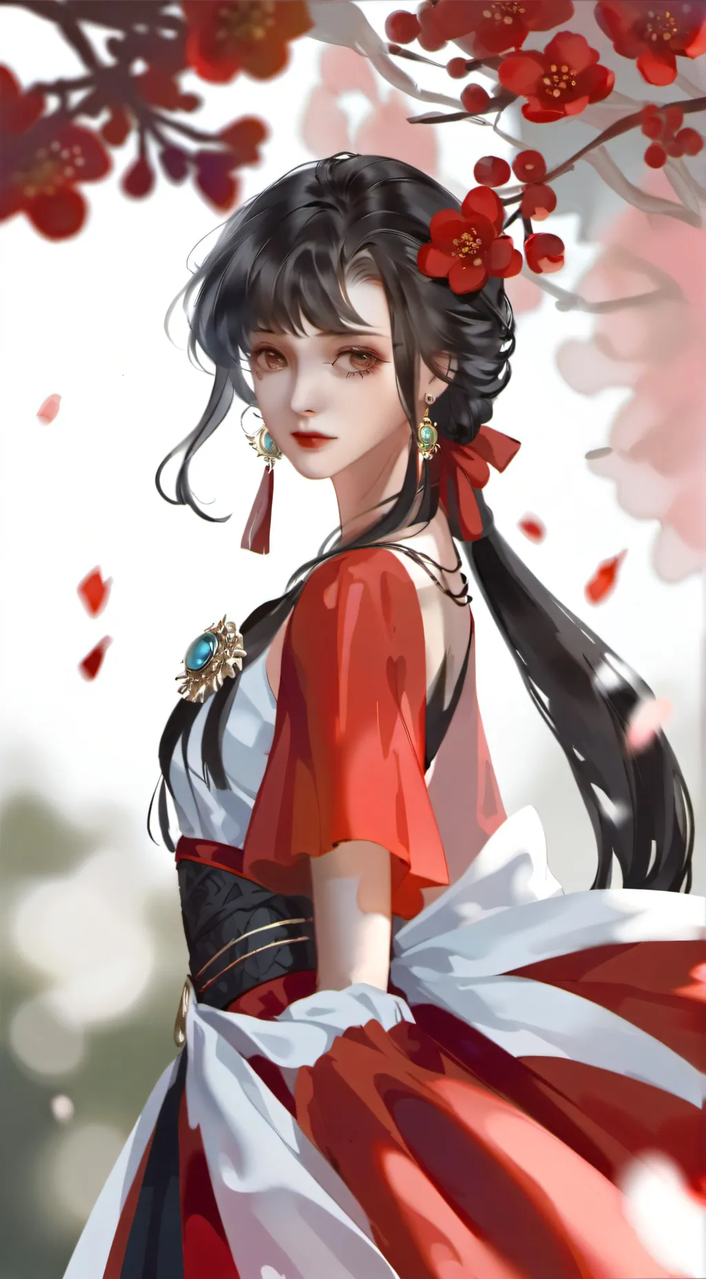 ai character: cursed jjk background