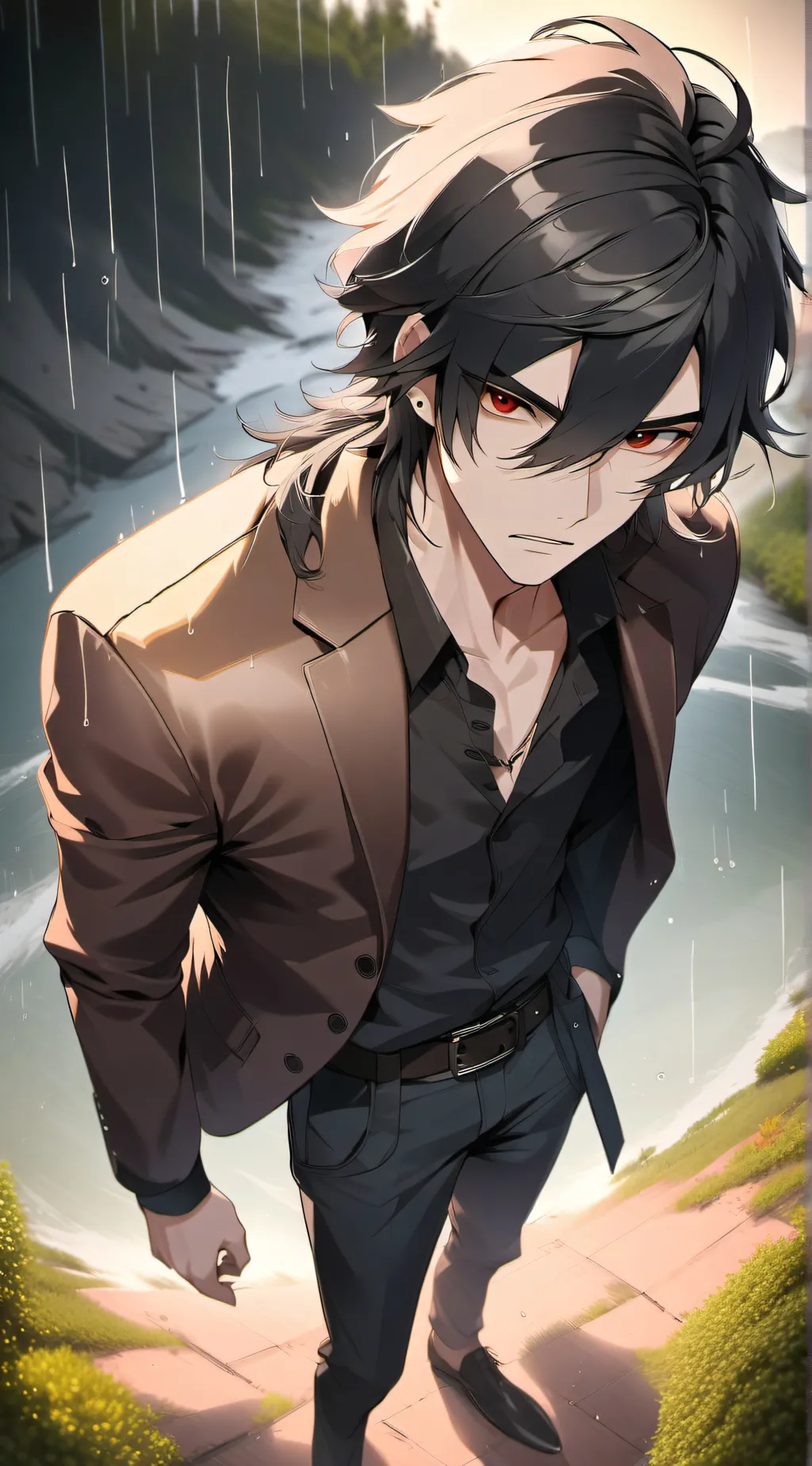 ai character: Nagi background