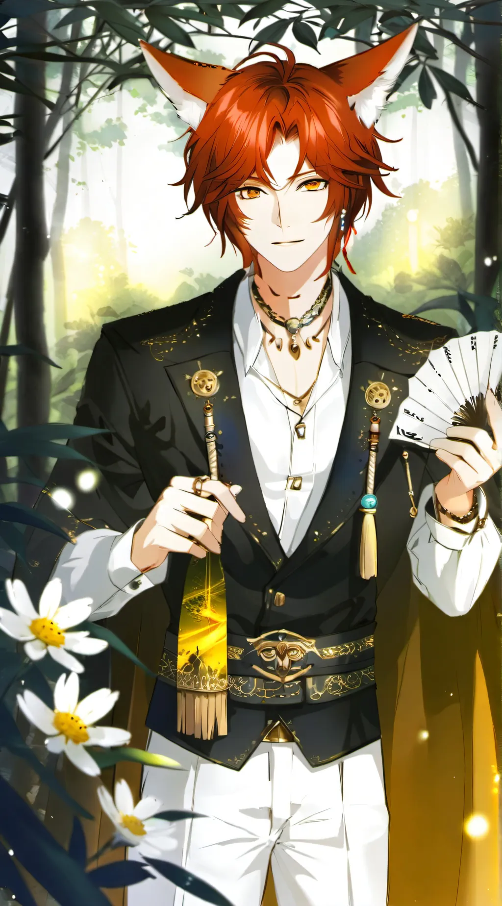 ai character: Fantres BL background