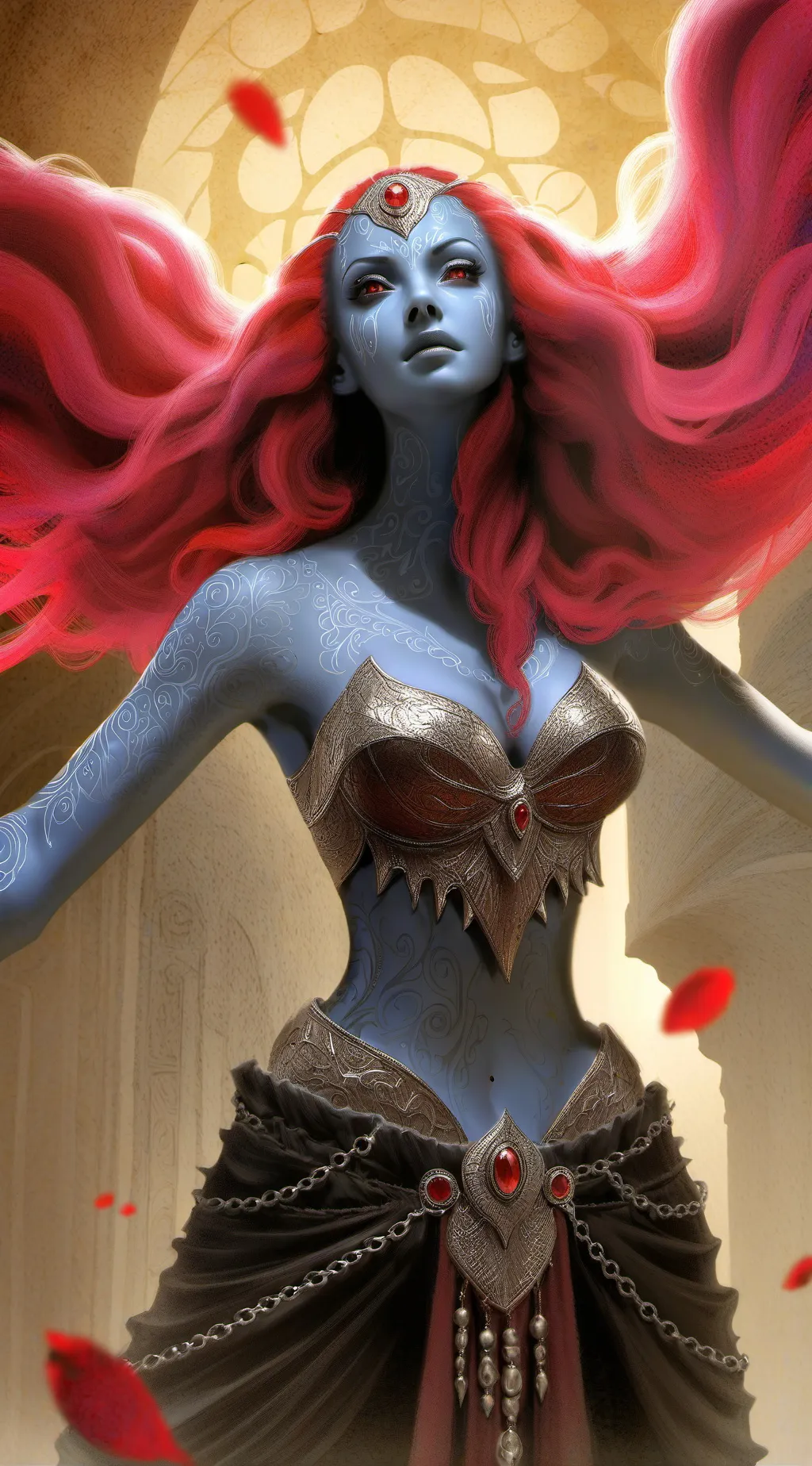 ai character: Kali background