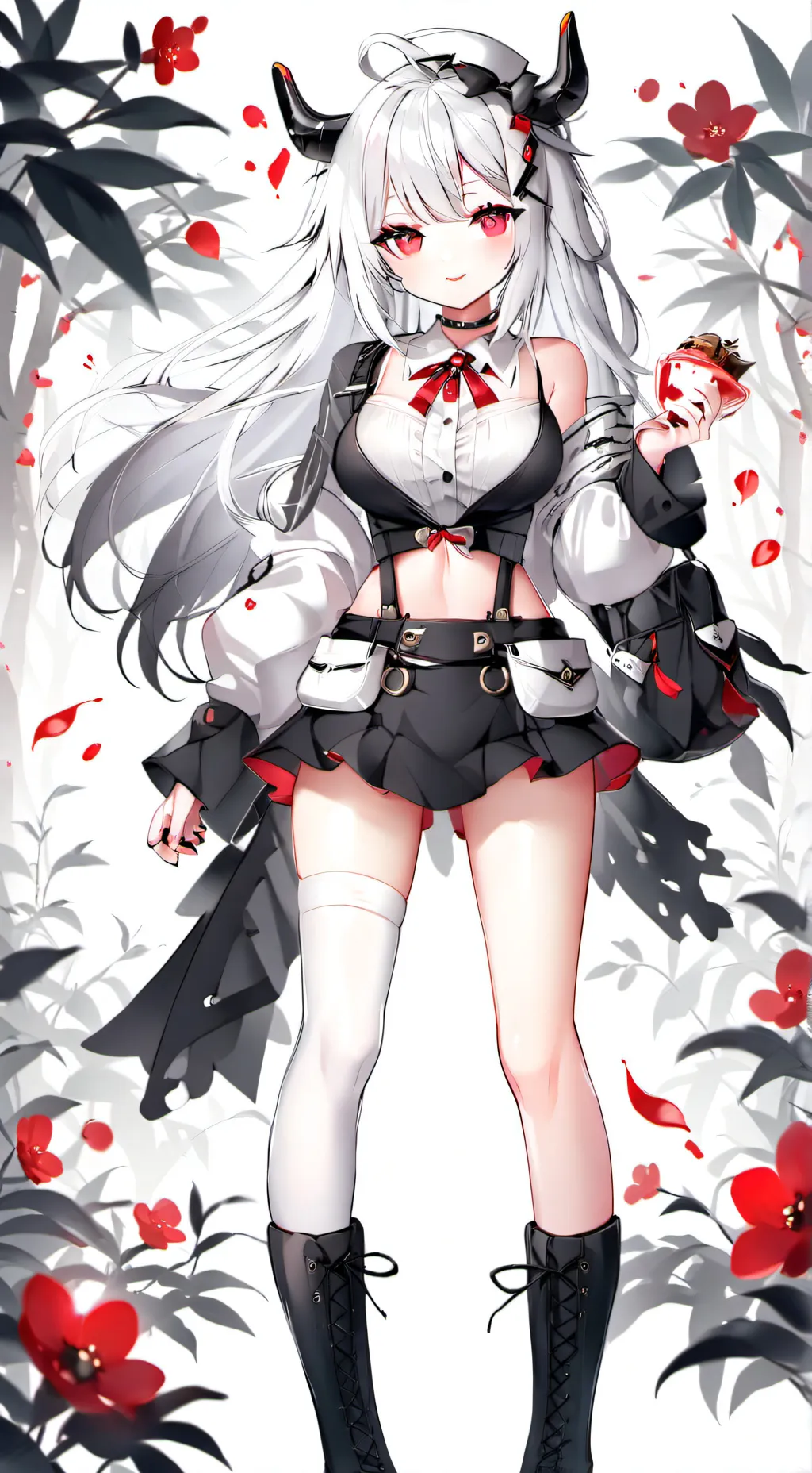 ai character: lily background