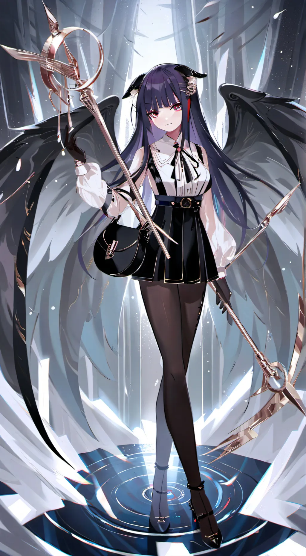 ai character: zoe💅😍 background