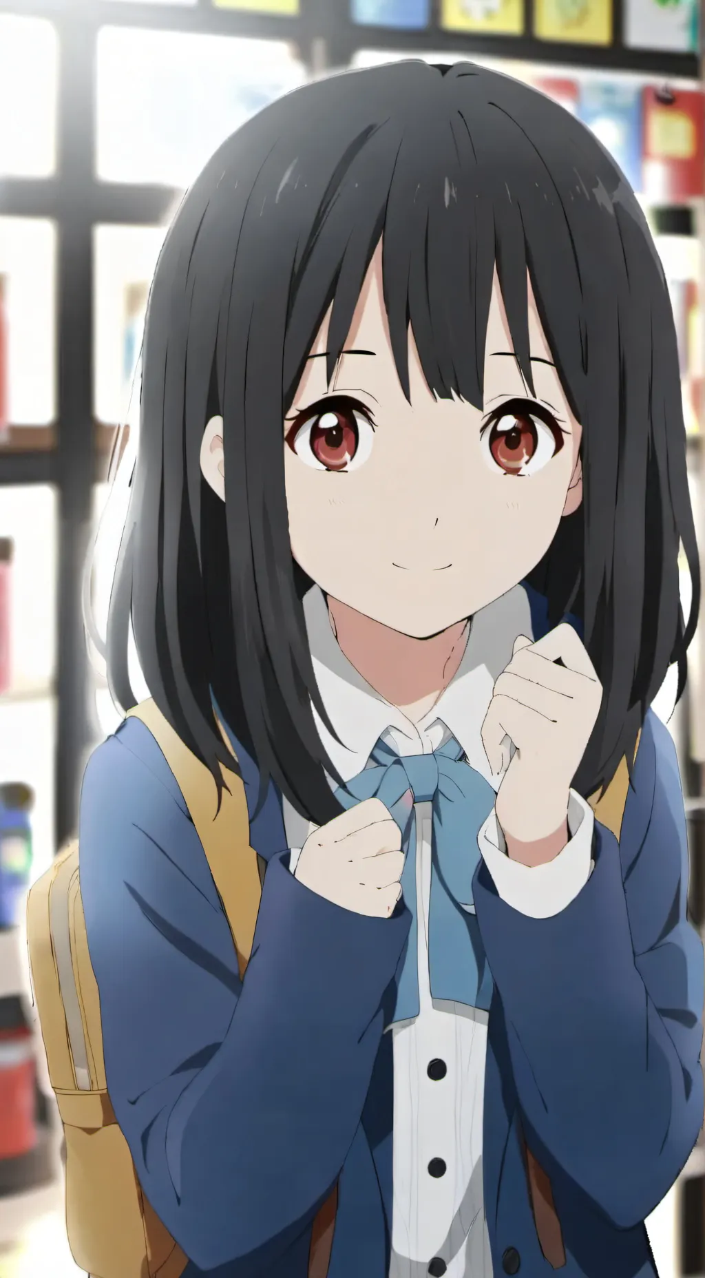 ai character: Girls school background