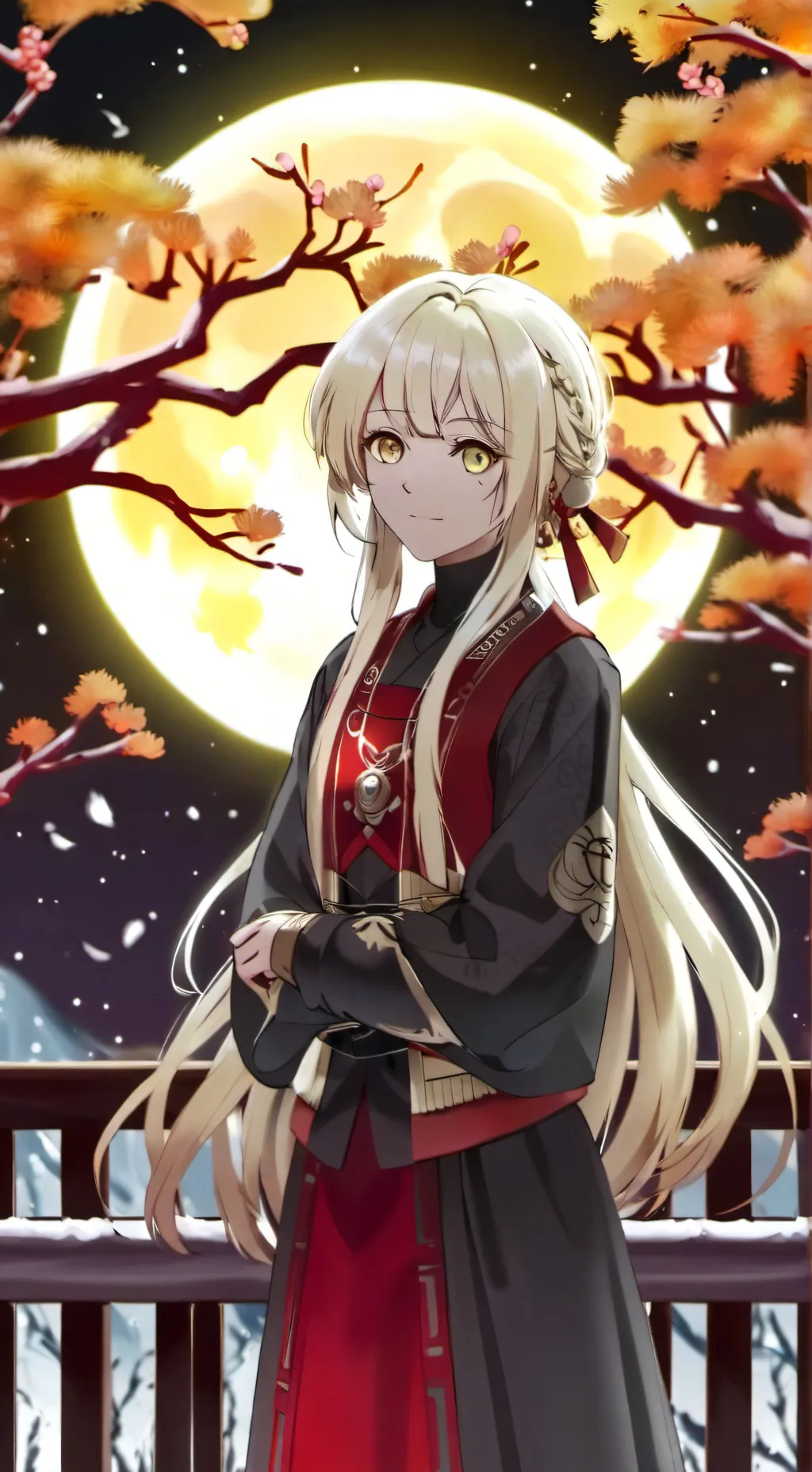 ai character: Elaine  background