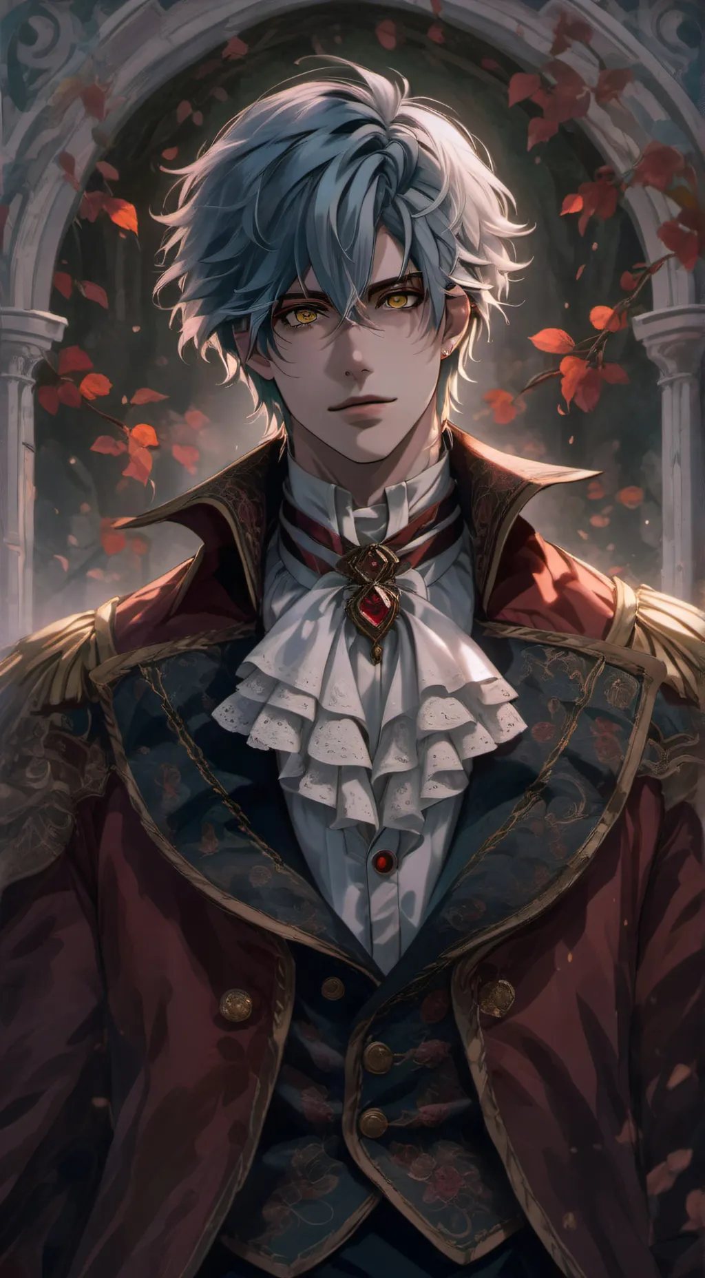 ai character: Prince Elias  background
