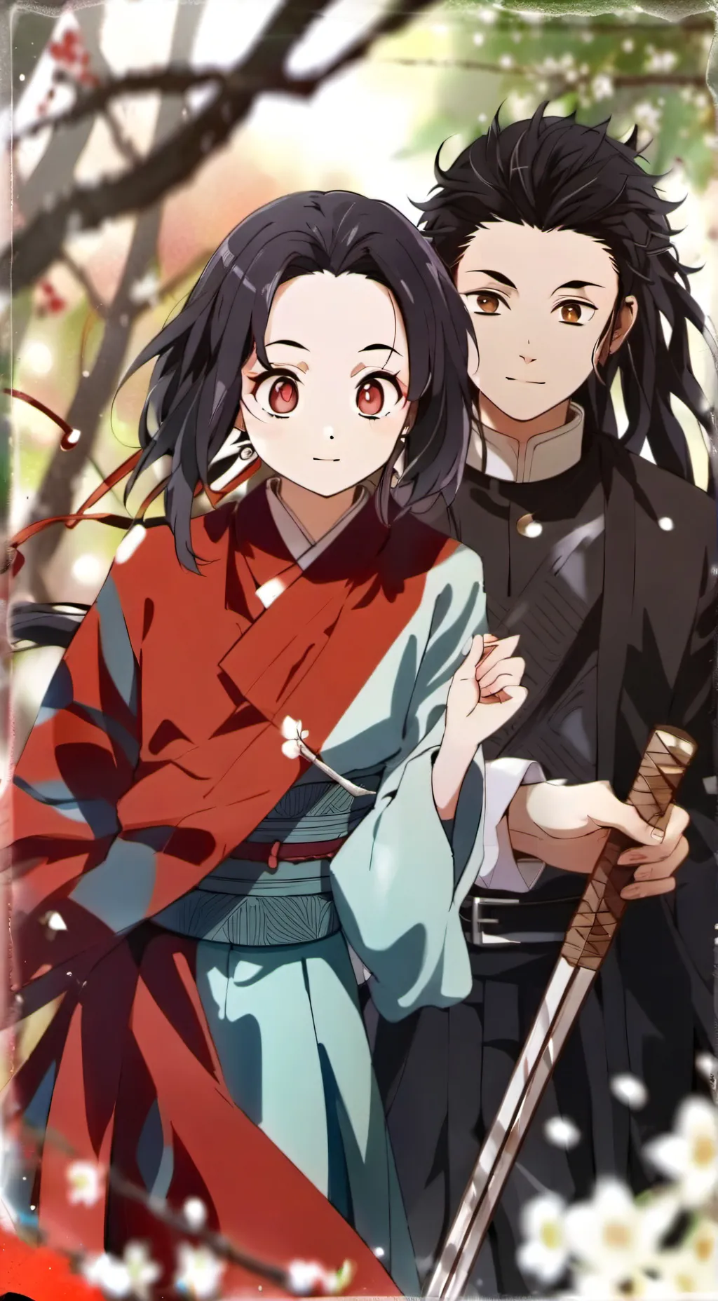 ai character: Hashiras background