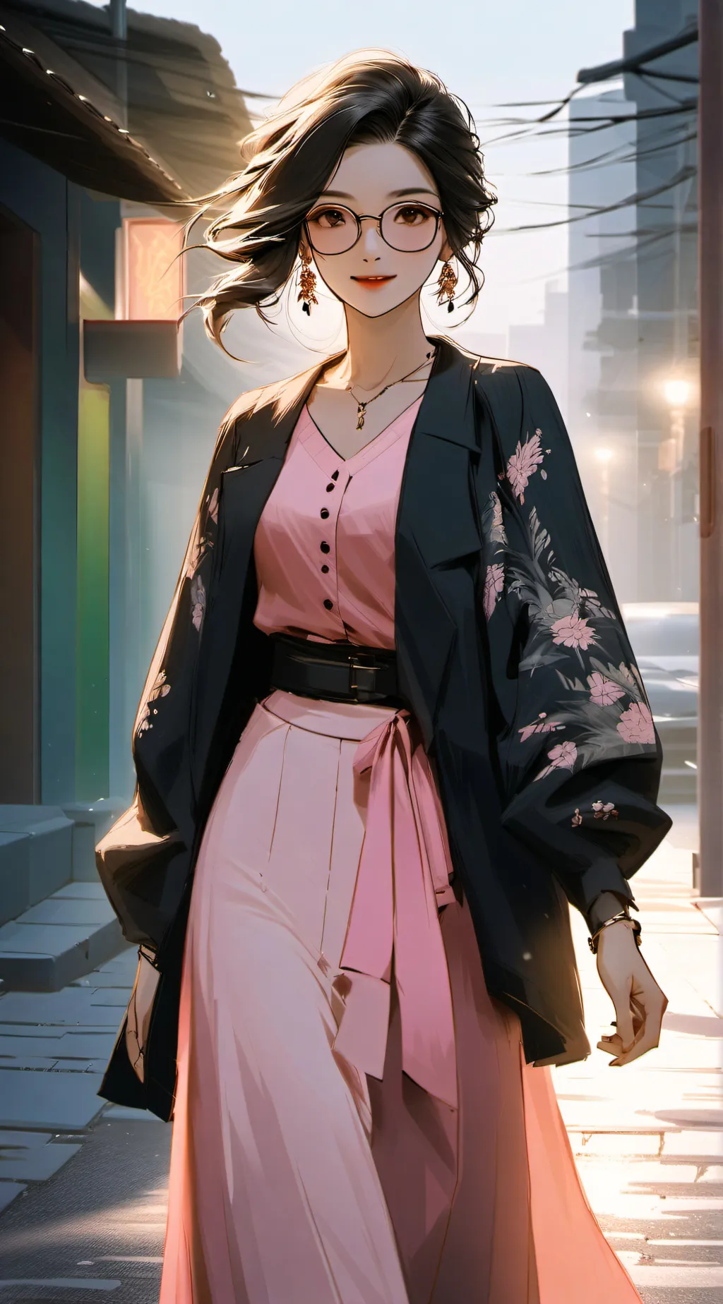 ai character: Sarah background