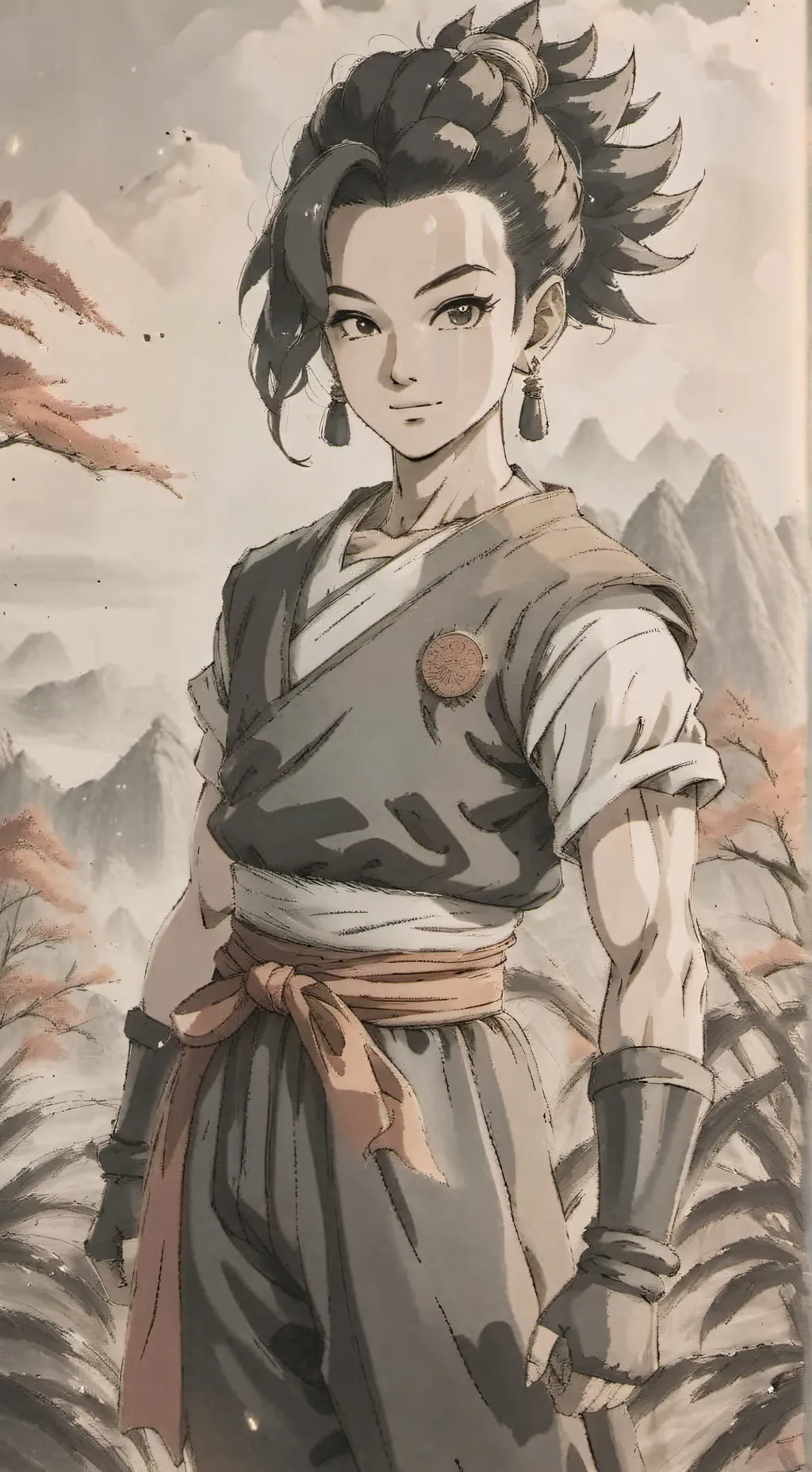 ai character: Chi chi background