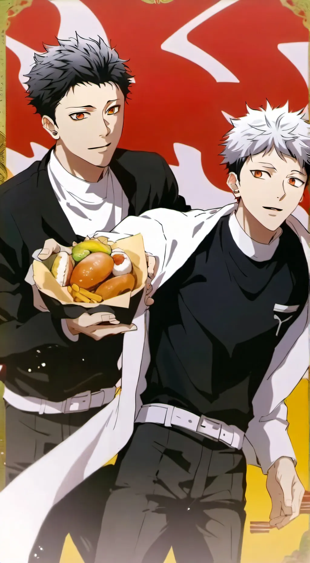 ai character: geto gojo et toi background