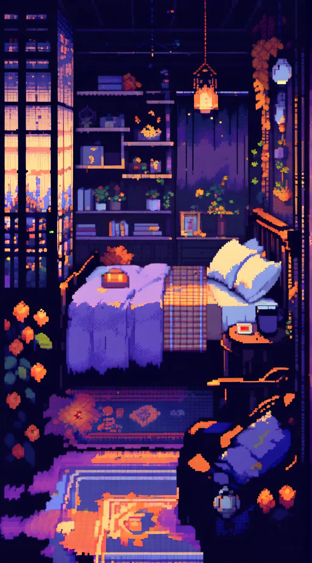 ai character: mha sleepover background