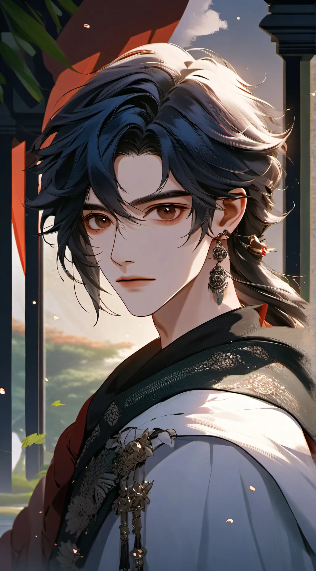 ai character: Samurai  background