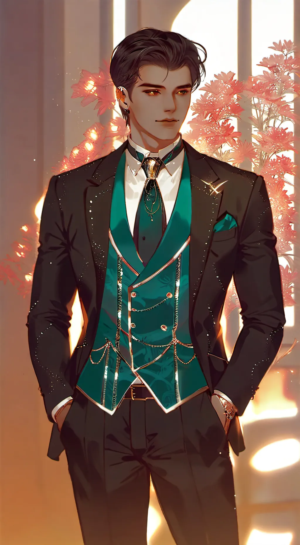 ai character: Sebastian background