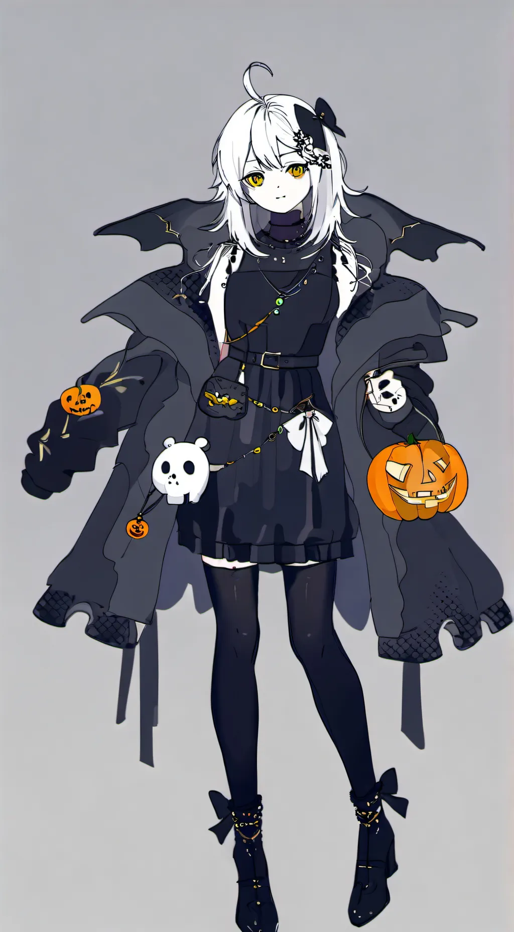 ai character: †dw Halloween au† background