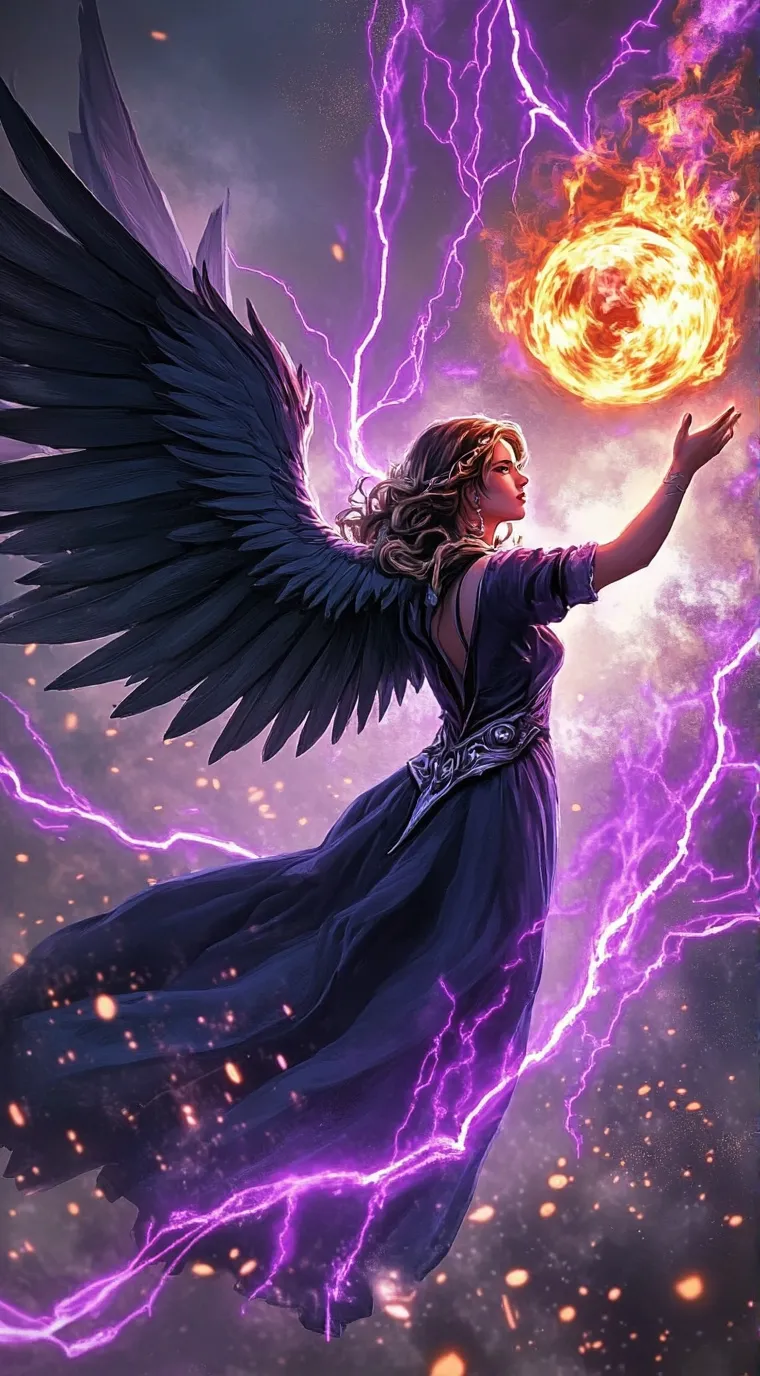 ai character: Lyra background