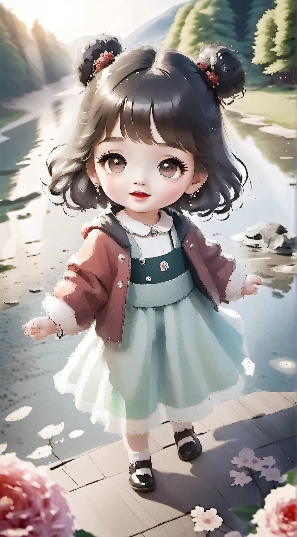 ai character: Ariana May may background