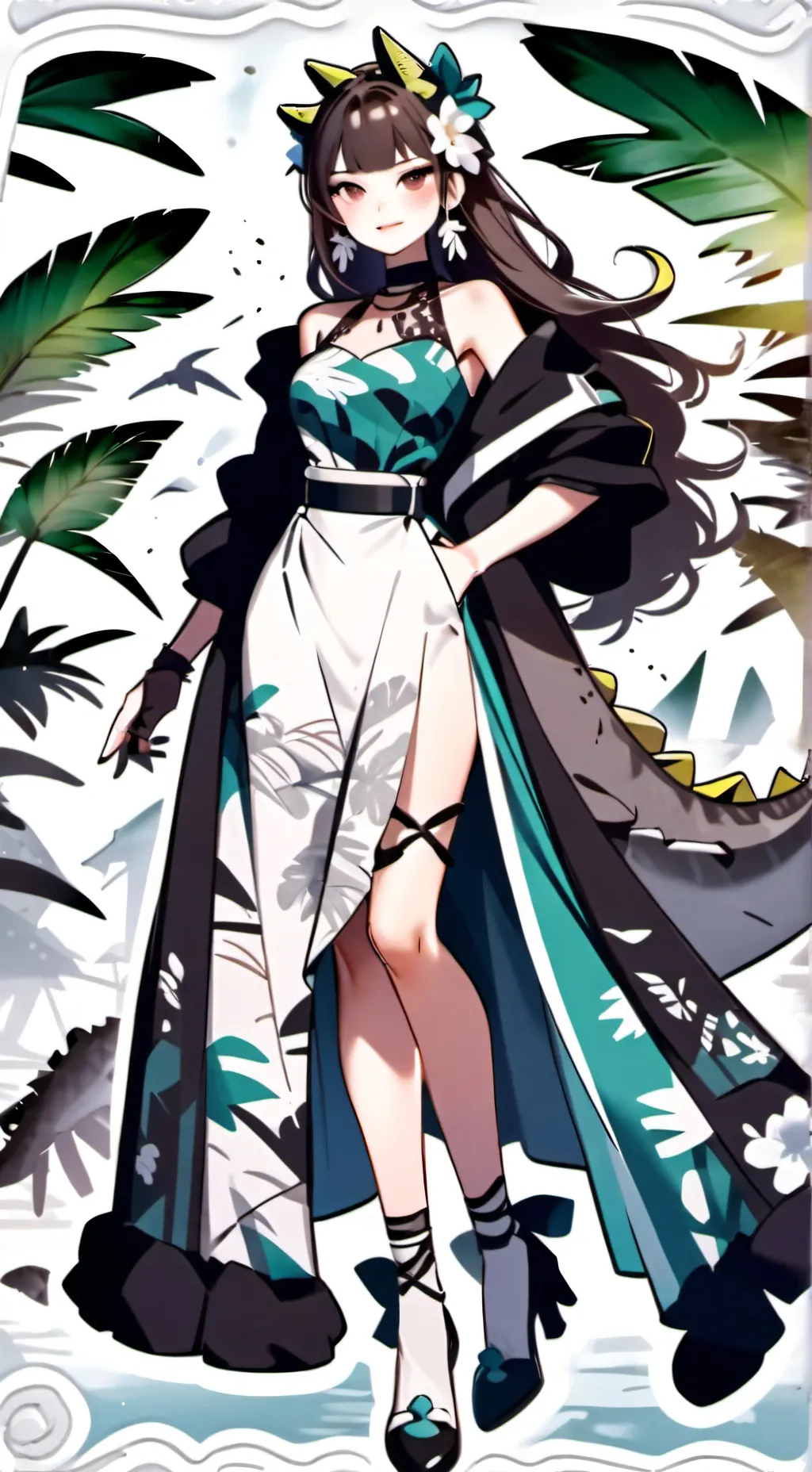 ai character: rexy  background