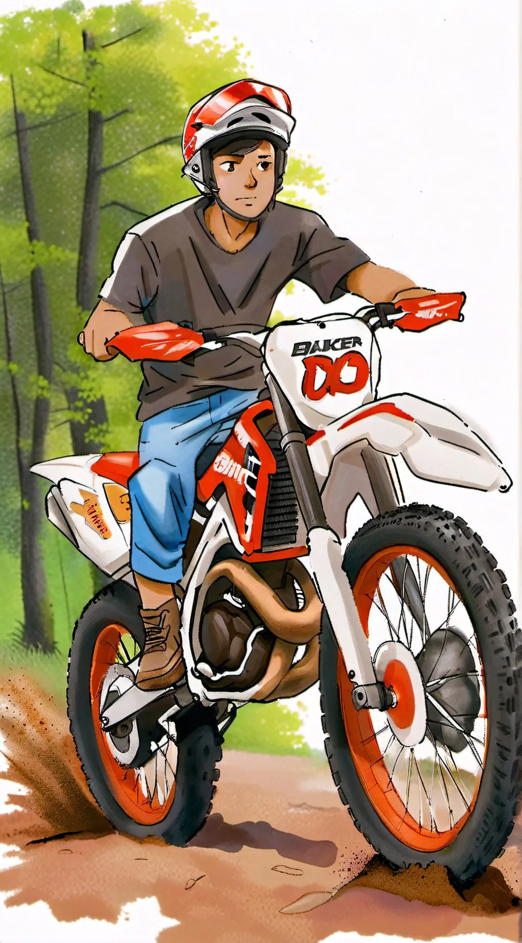 ai character: Tyler and Sophia  background