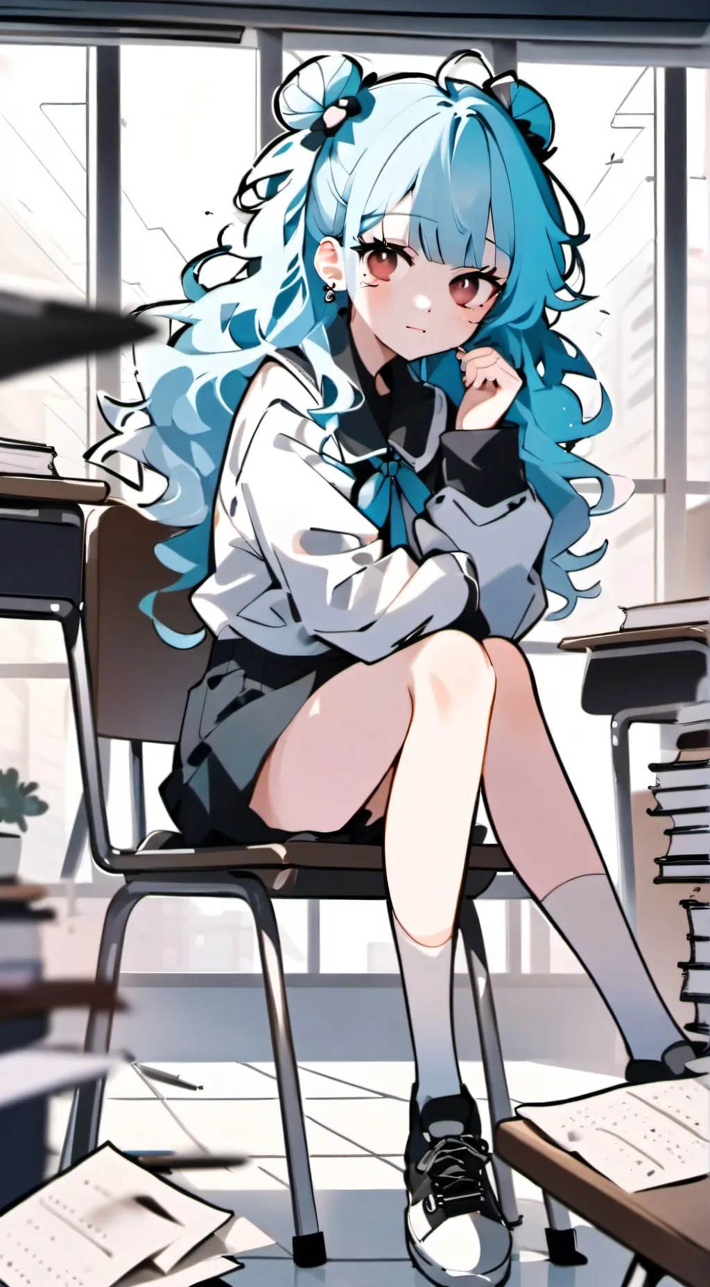 ai character: Zelina  background