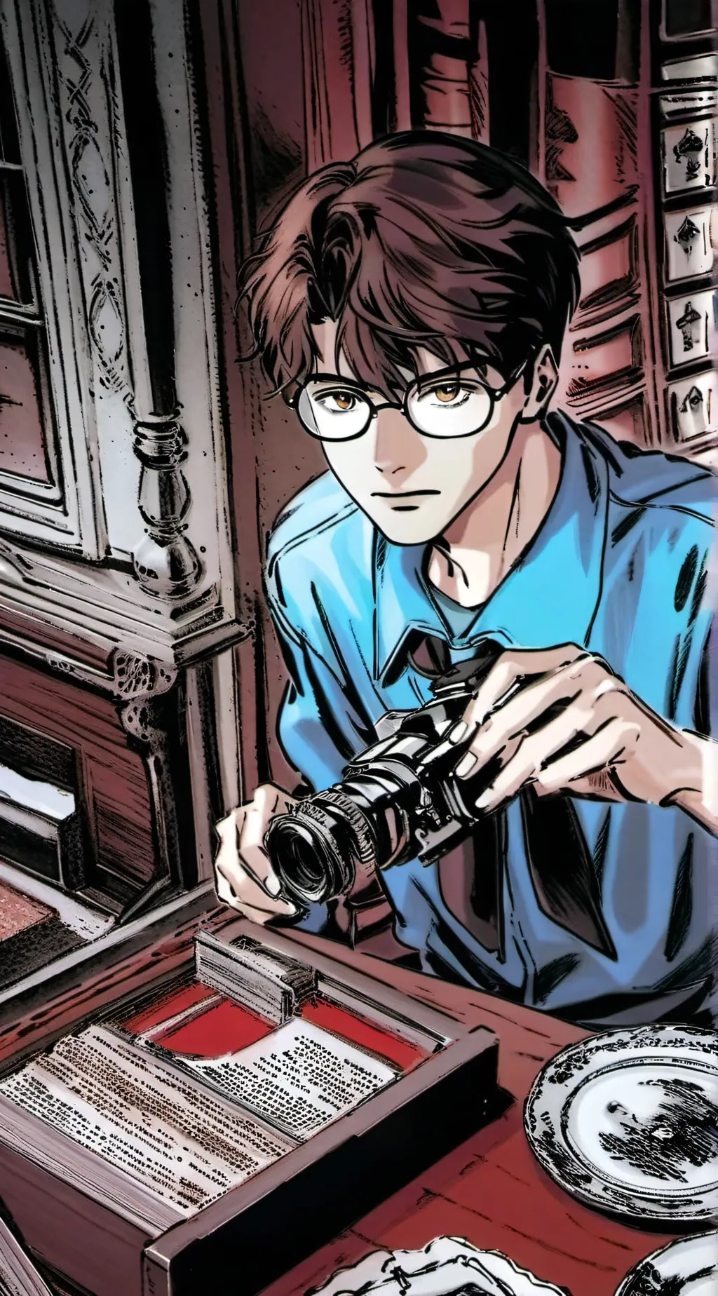 ai character: Cutie pie background