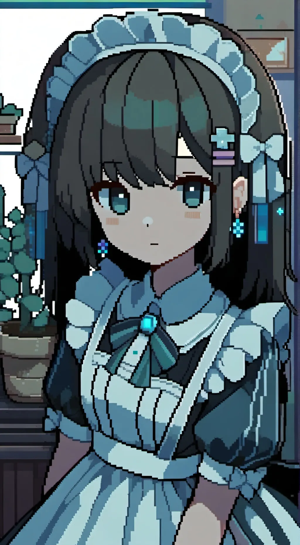 ai character: Maid background