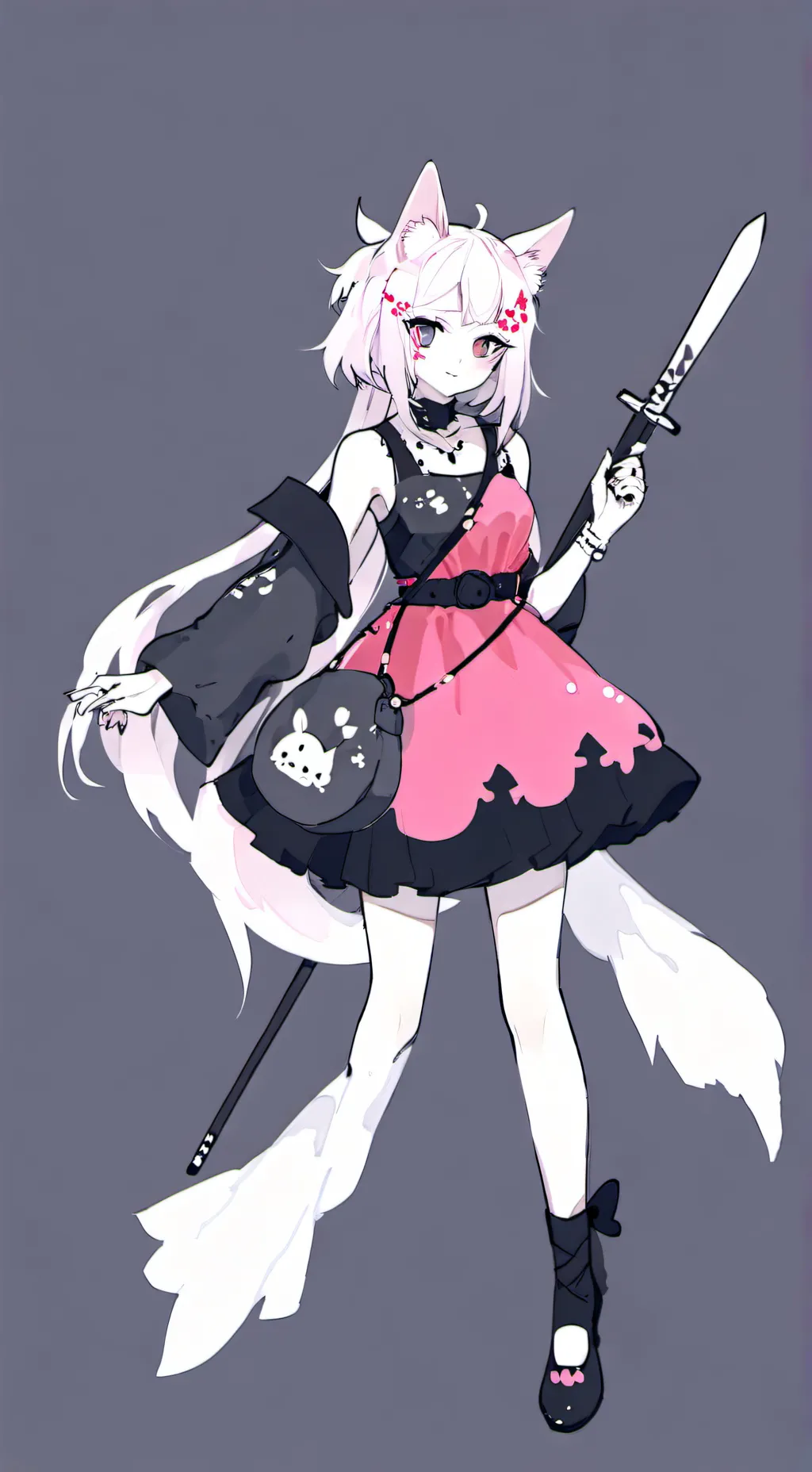 ai character: ✣äẅä✣ background