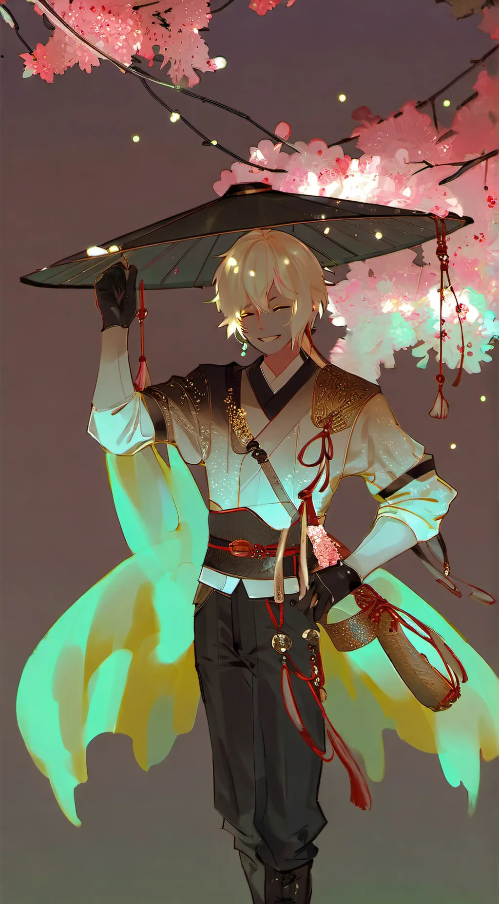 ai character: Hombre del bosque background