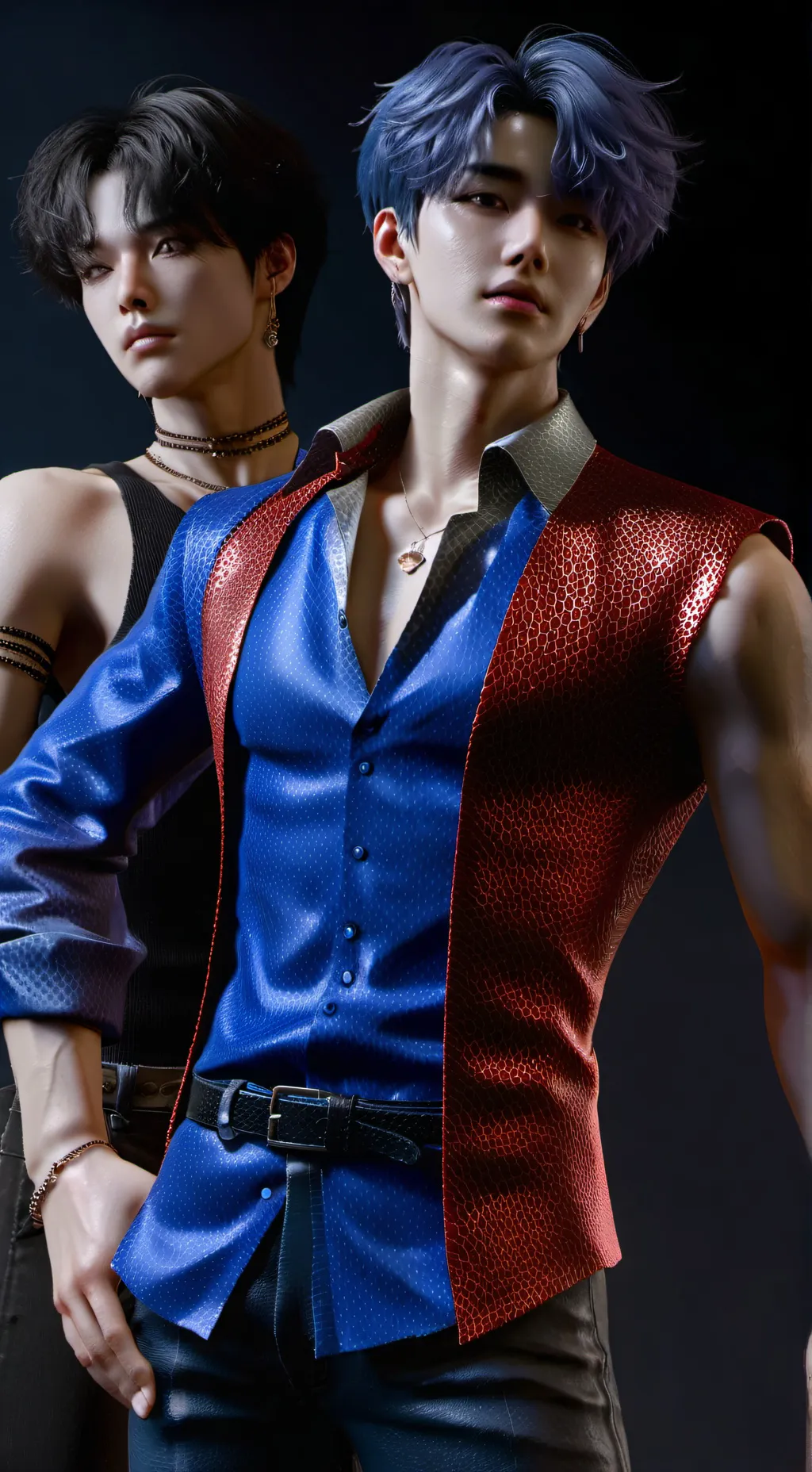 ai character: heesung  background