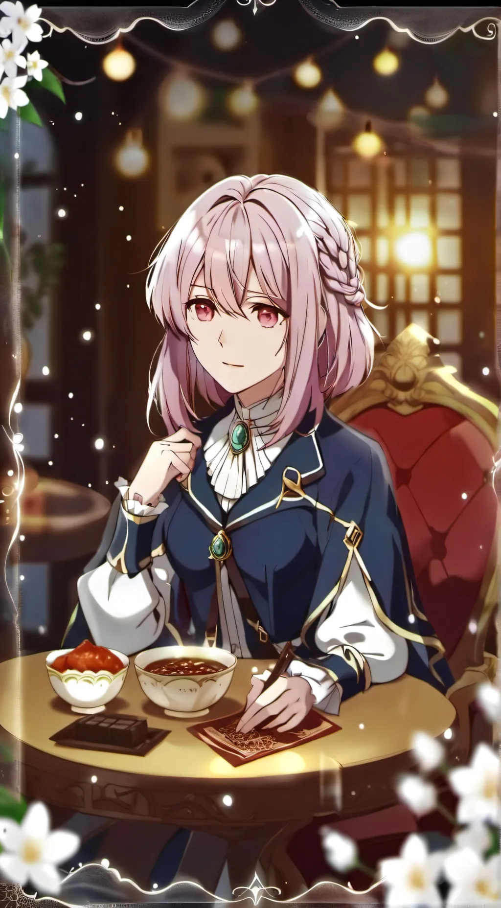 ai character: наташа background