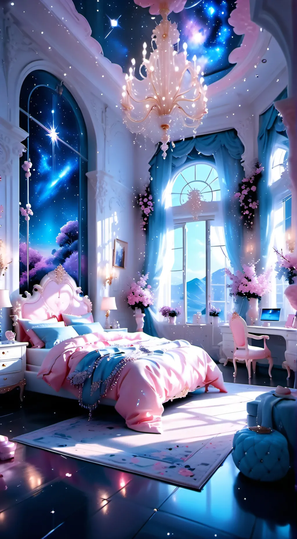 ai character: md meets uwucat background