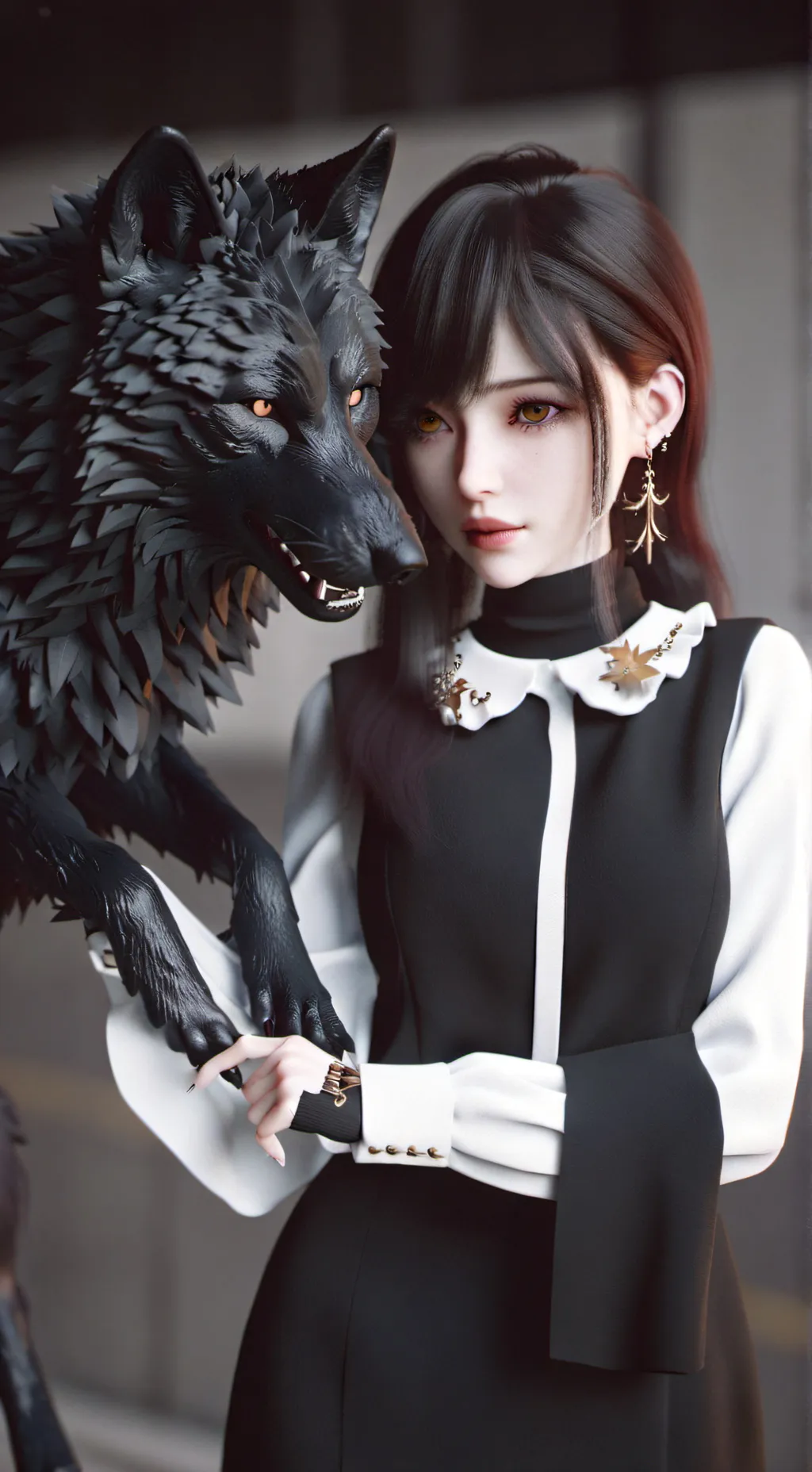 ai character: woflen background